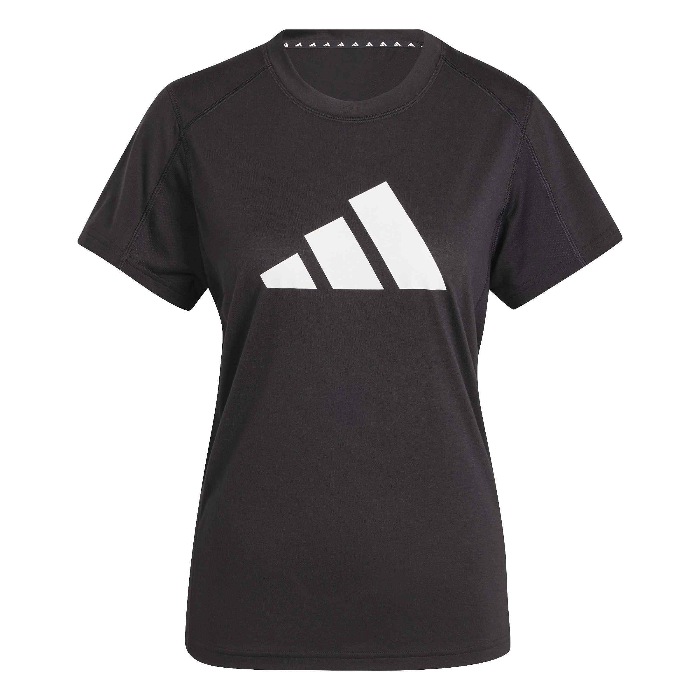 Train Essentials Big Performance Logo Training T-Shirt, Black, A701_ONE, large image number 1