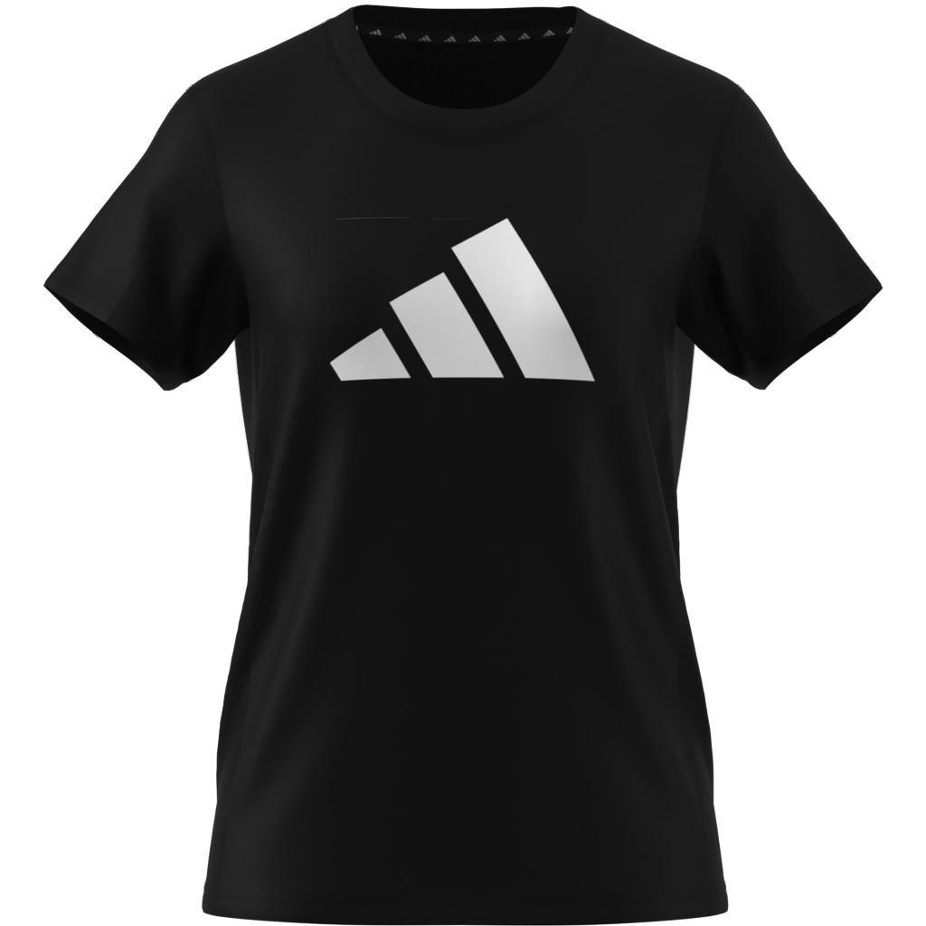 Train Essentials Big Performance Logo Training T-Shirt, Black, A701_ONE, large image number 7