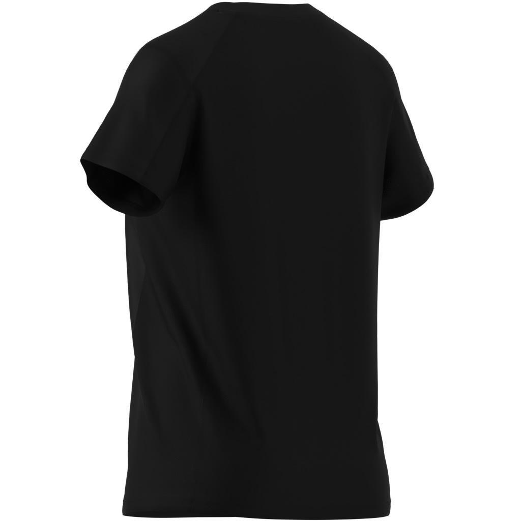 Train Essentials Big Performance Logo Training T-Shirt, Black, A701_ONE, large image number 8