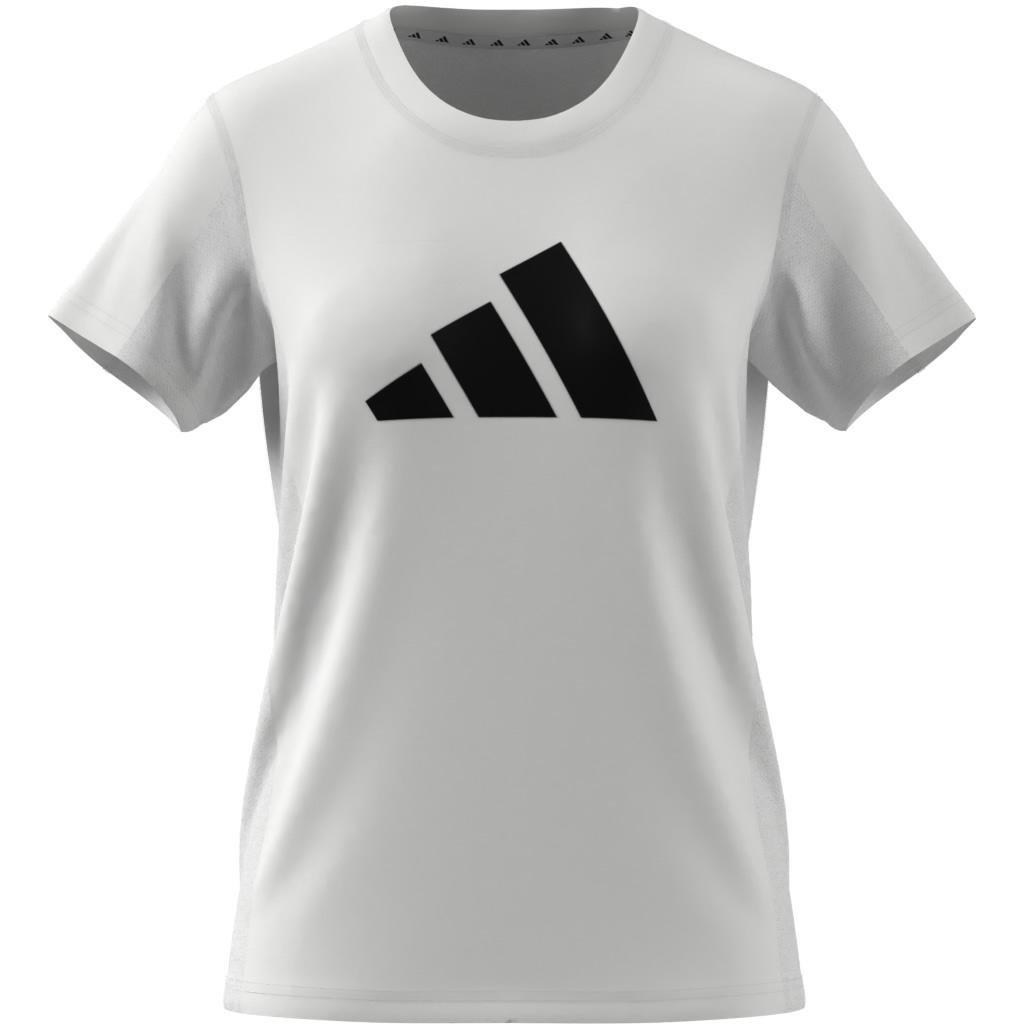 Train Essentials Big Performance Logo Training T-Shirt, White, A701_ONE, large image number 6