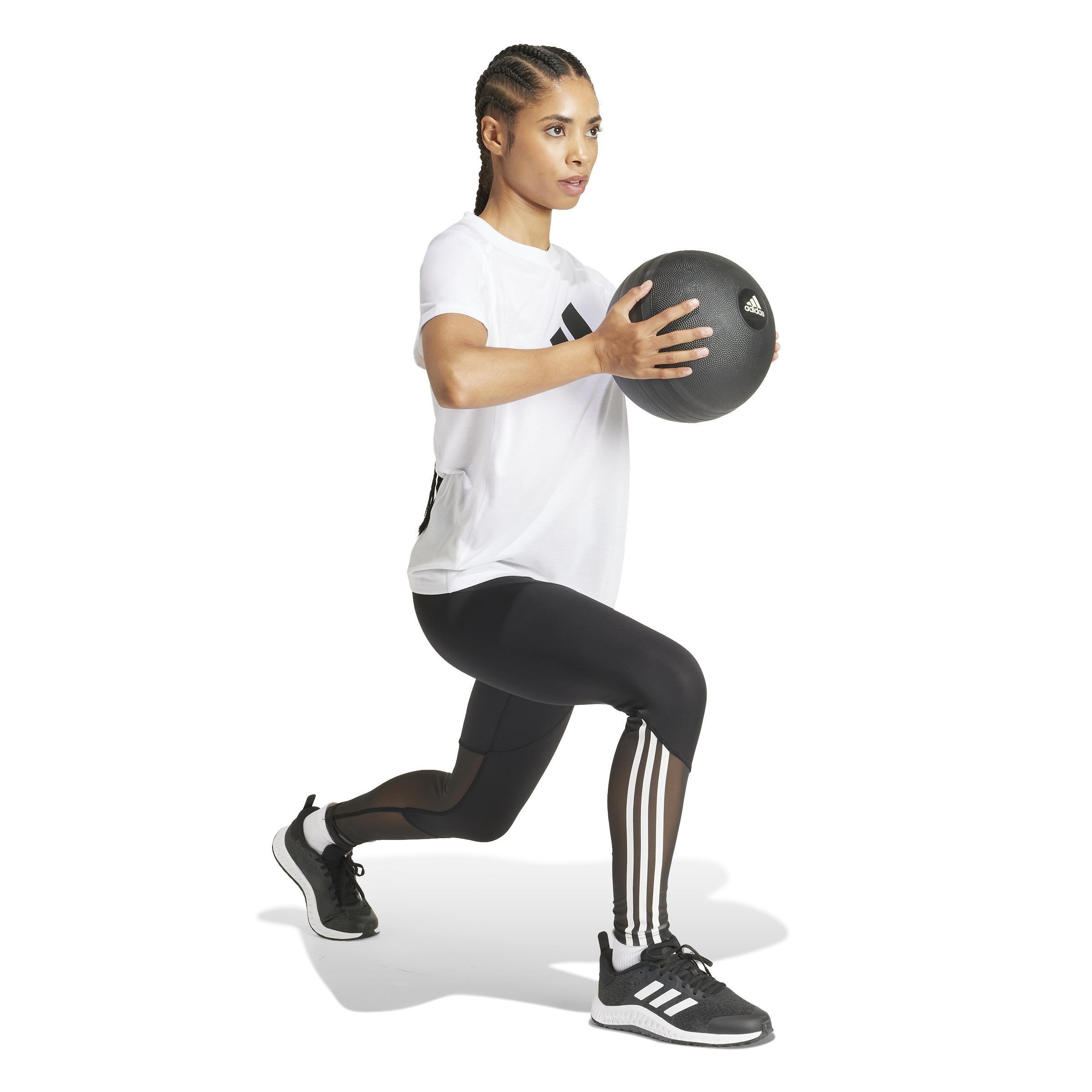 Train Essentials Big Performance Logo Training T-Shirt, White, , large image number 11