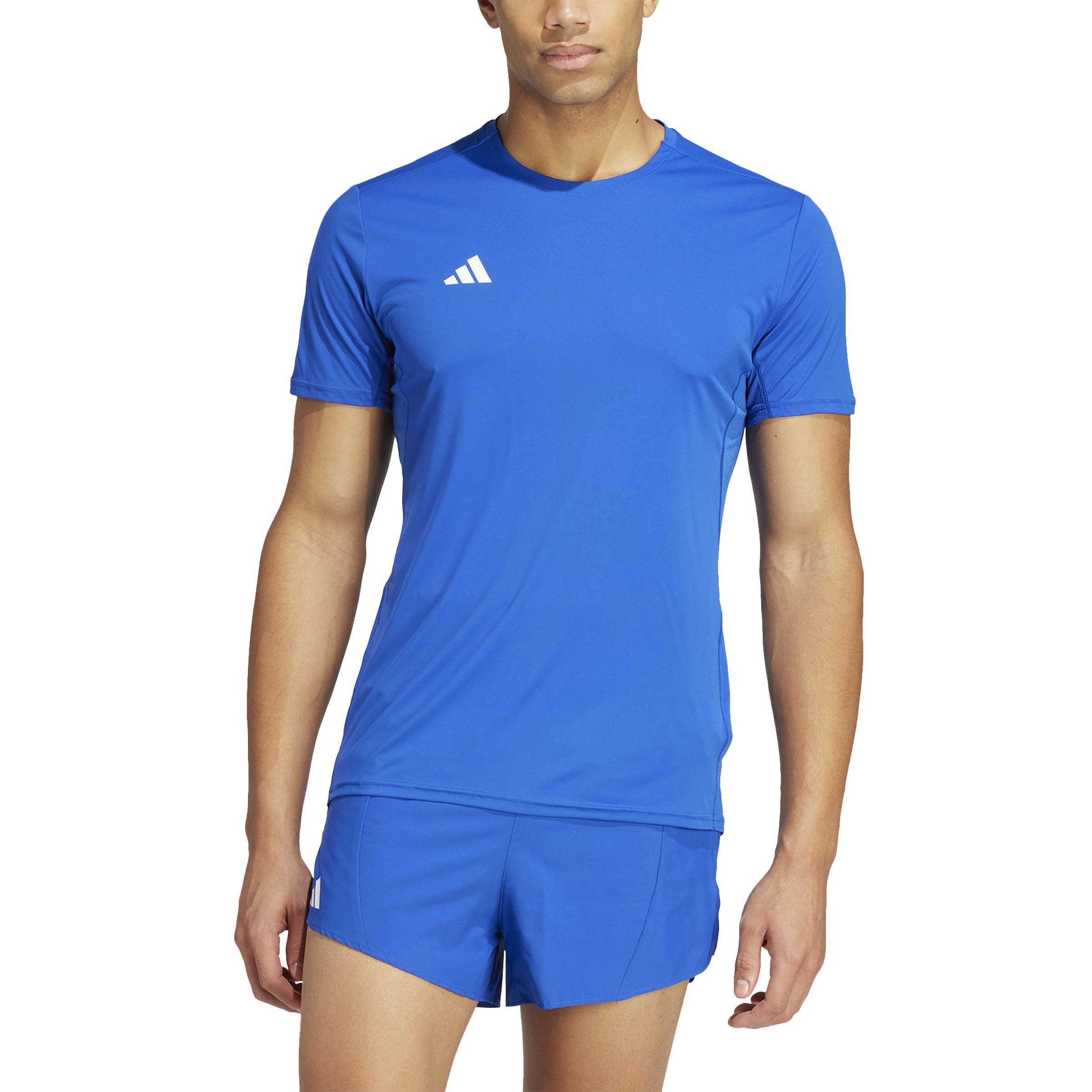 Adizero Essentials Running T-Shirt, Blue, A701_ONE, large image number 1