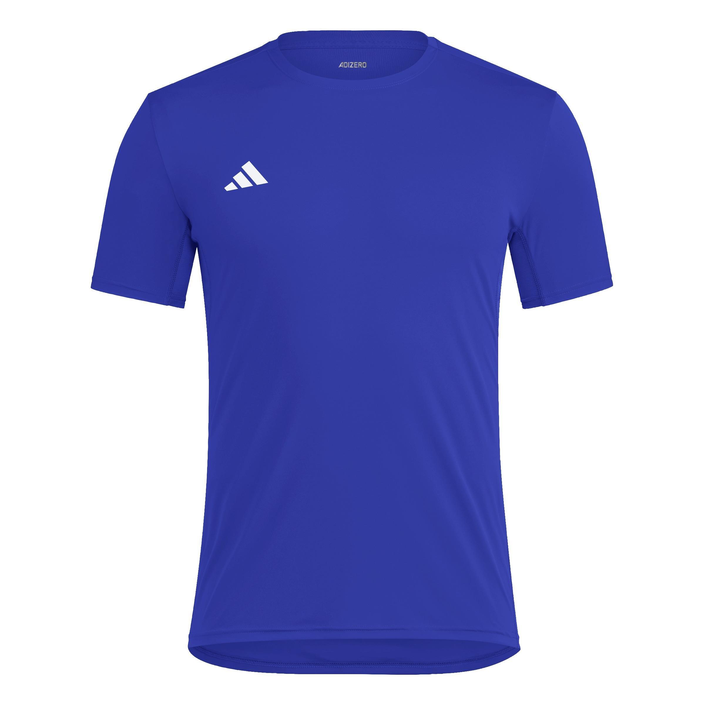 Adizero Essentials Running T-Shirt, Blue, A701_ONE, large image number 2