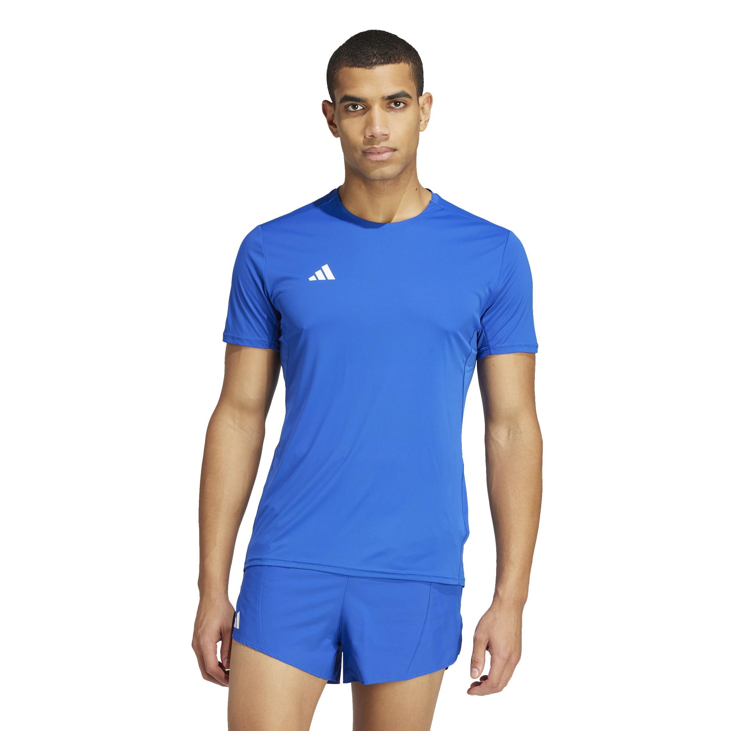 Adizero Essentials Running T-Shirt, Blue, A701_ONE, large image number 7