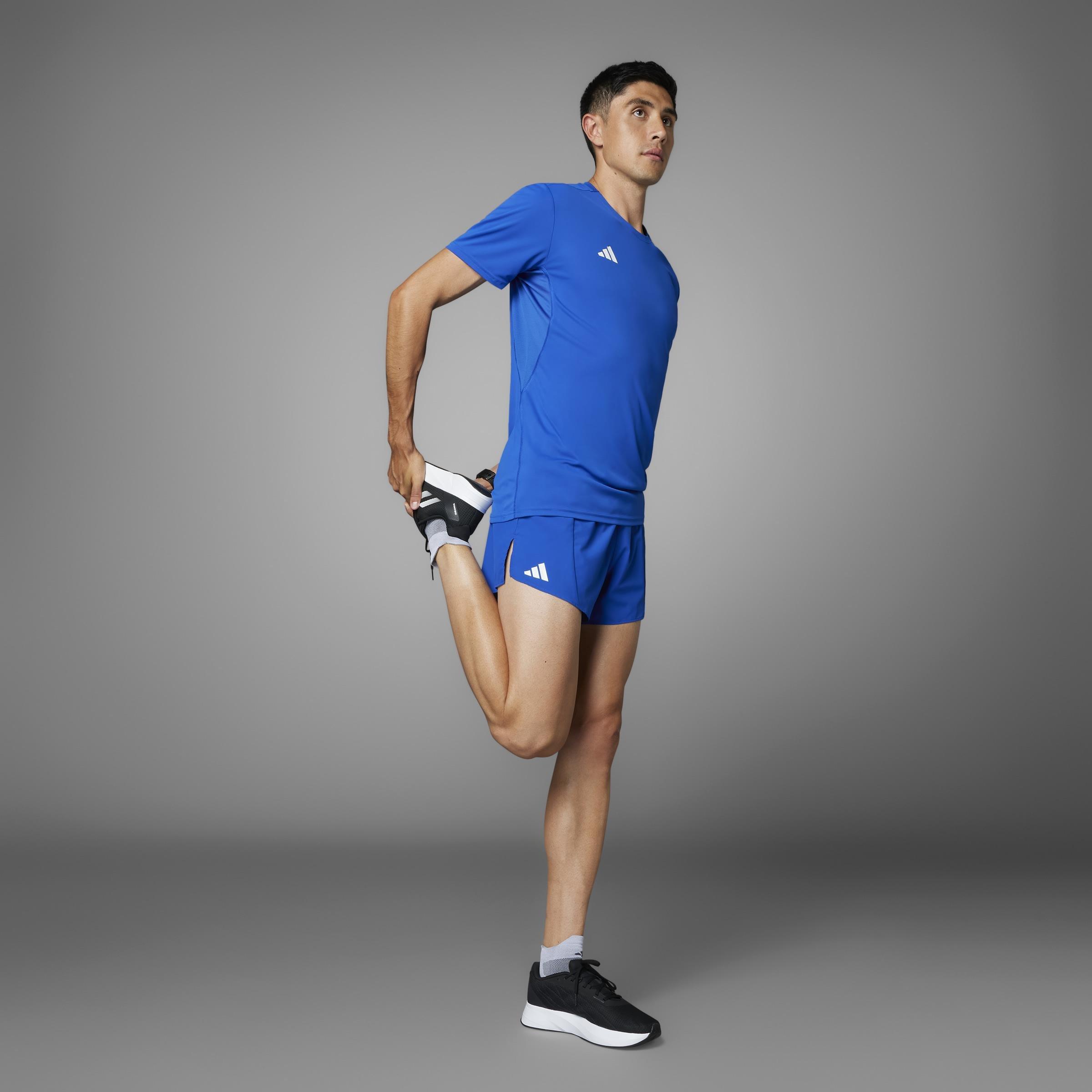 Adizero Essentials Running T-Shirt, Blue, , large image number 8