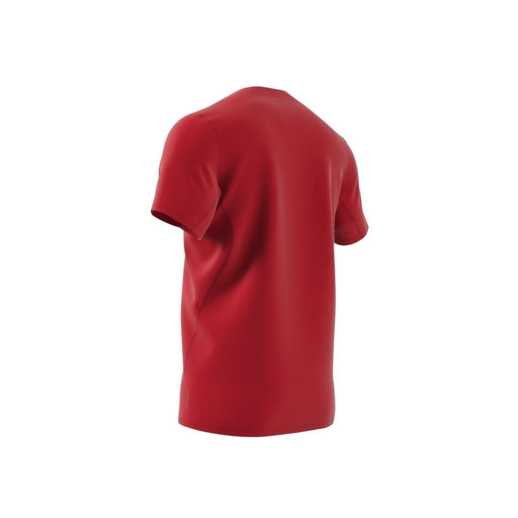 Adizero Essentials Running T-Shirt, Red, , large image number 7