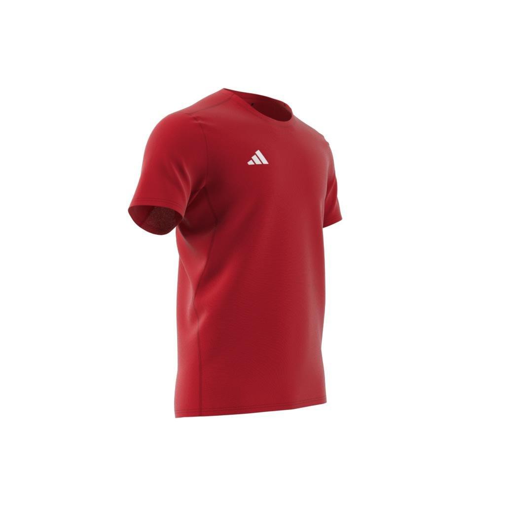 Adizero Essentials Running T-Shirt, Red, A701_ONE, large image number 13