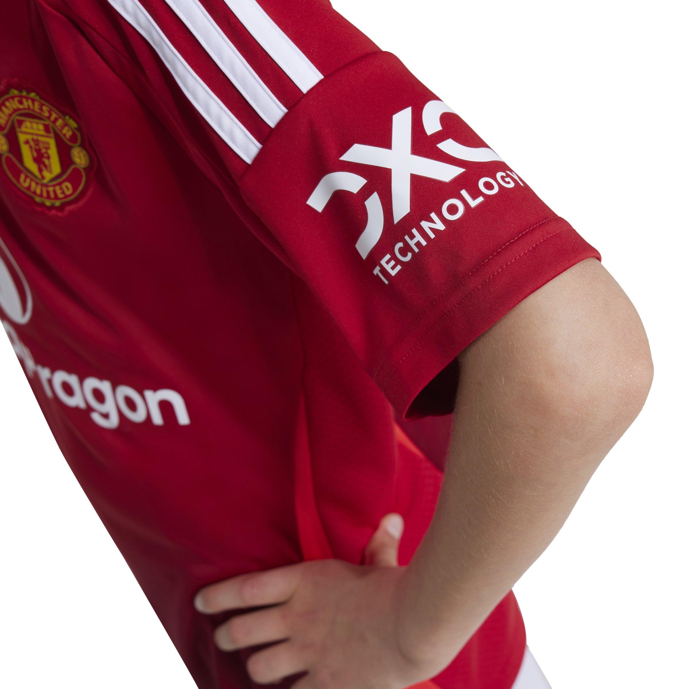 Unisex Kids Manchester United 24/25 Home Jersey, Red, A701_ONE, large image number 2