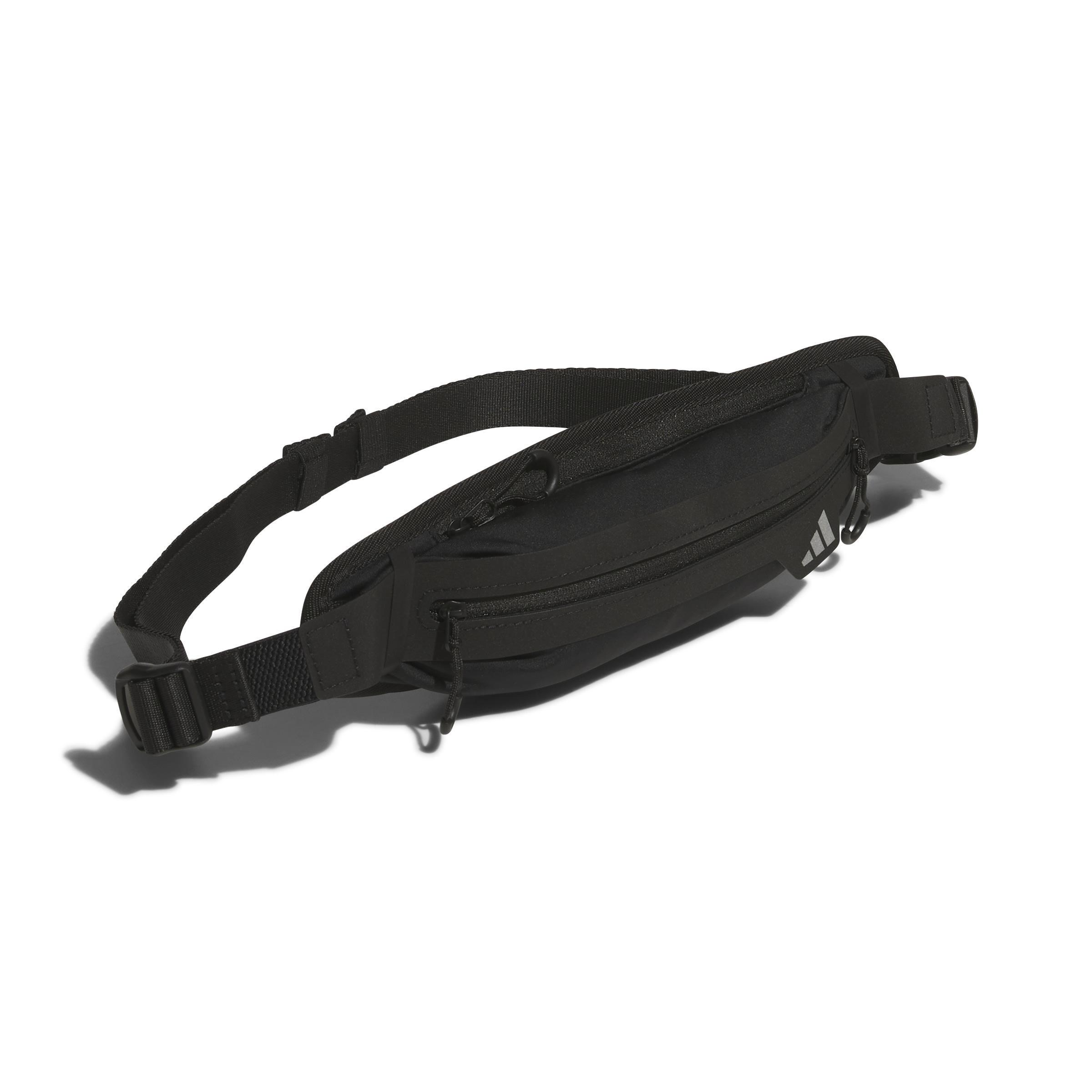 Unisex Running Waist Bag, Black, A701_ONE, large image number 0