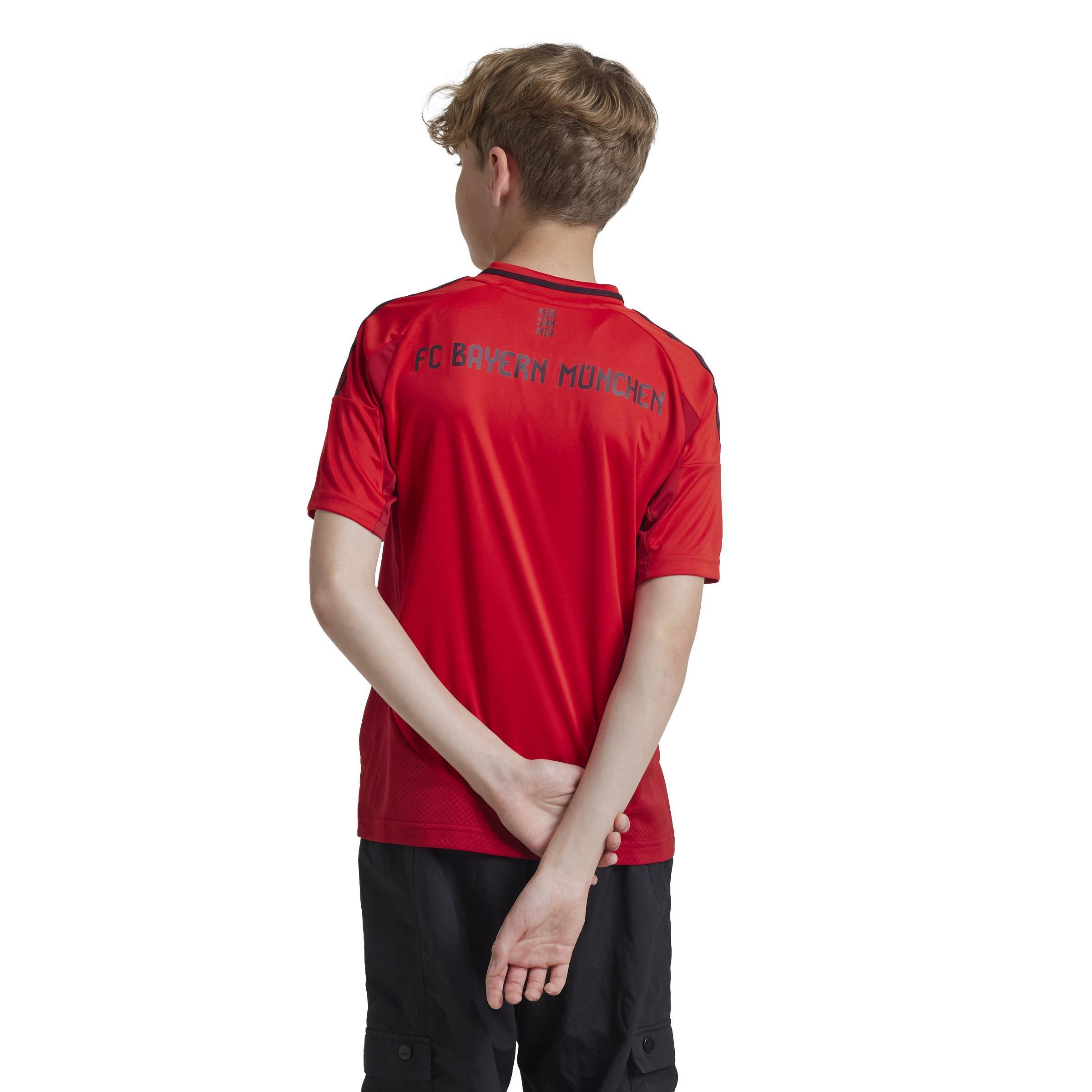 Unisex Kids FC Bayern 24/25 Home Jersey, Red, A701_ONE, large image number 2