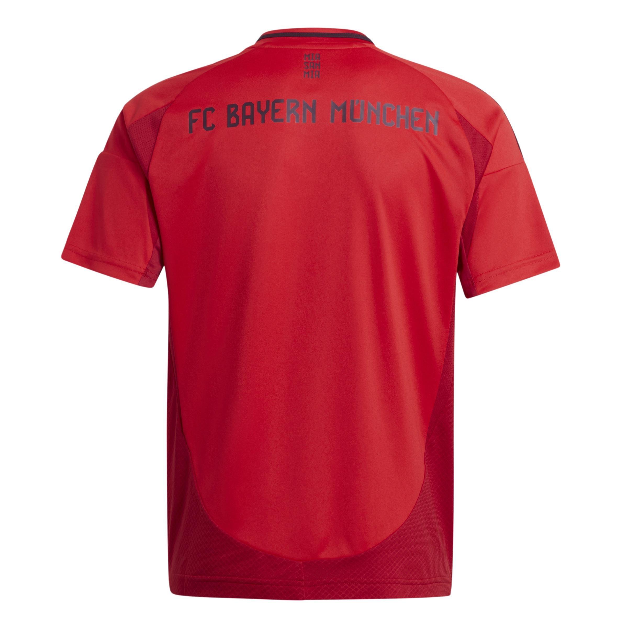 Unisex Kids FC Bayern 24/25 Home Jersey, Red, A701_ONE, large image number 4