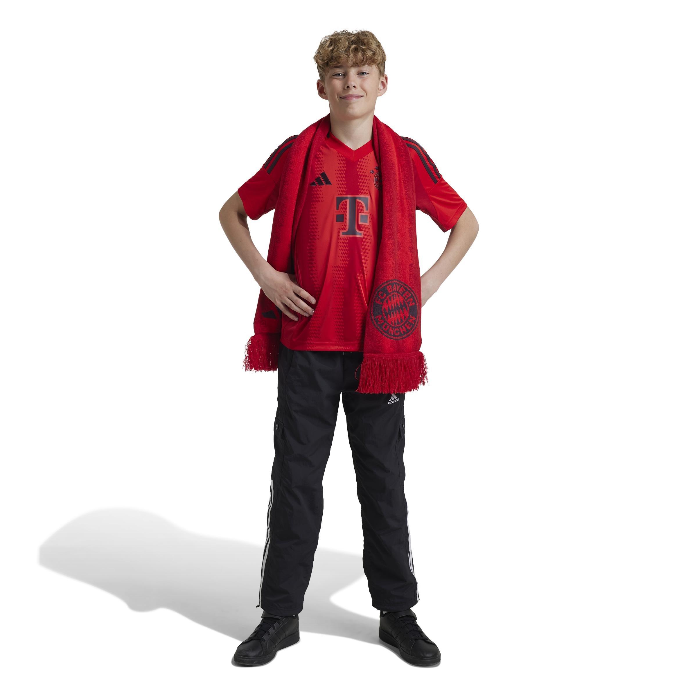 Unisex Kids FC Bayern 24/25 Home Jersey, Red, A701_ONE, large image number 8