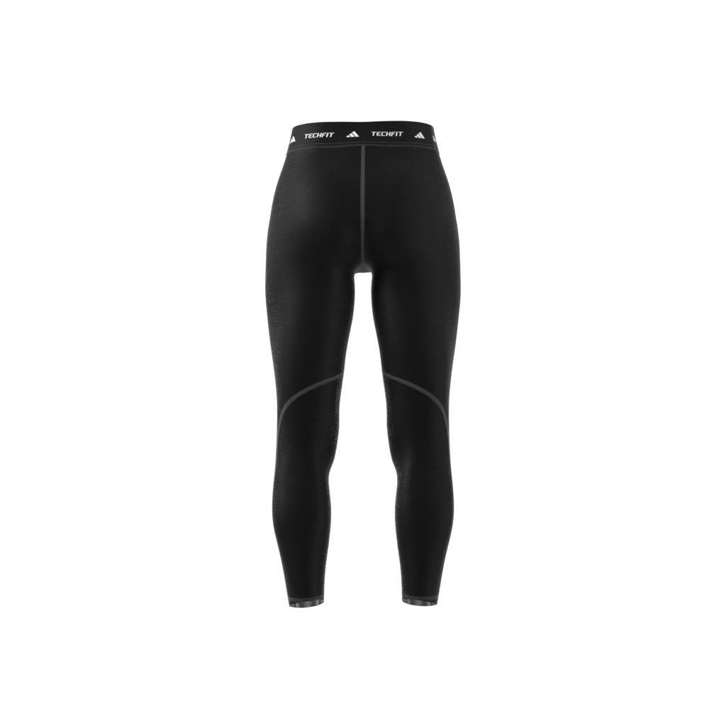 TECHFIT 3-Stripes 7/8 Leggings, Black, , large image number 12