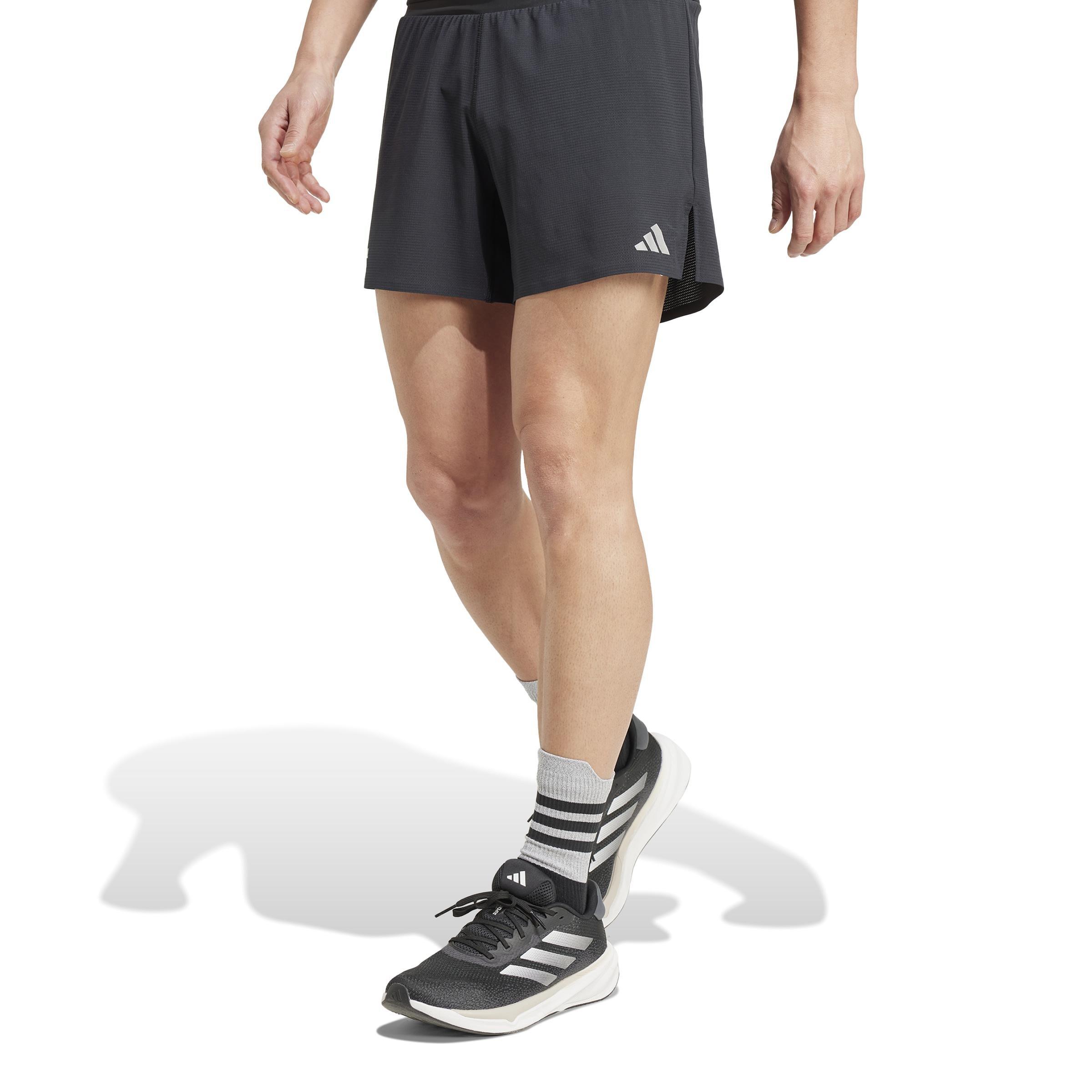 Ultimate HEAT.RDY Running Shorts, Black, , large image number 1