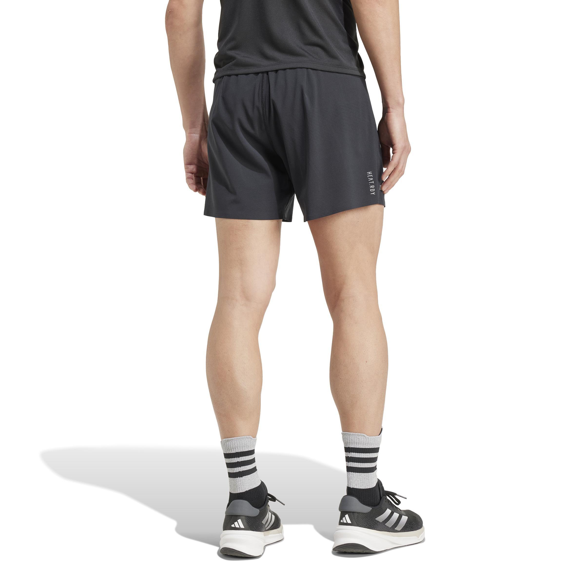 Ultimate HEAT.RDY Running Shorts, Black, A701_ONE, large image number 2