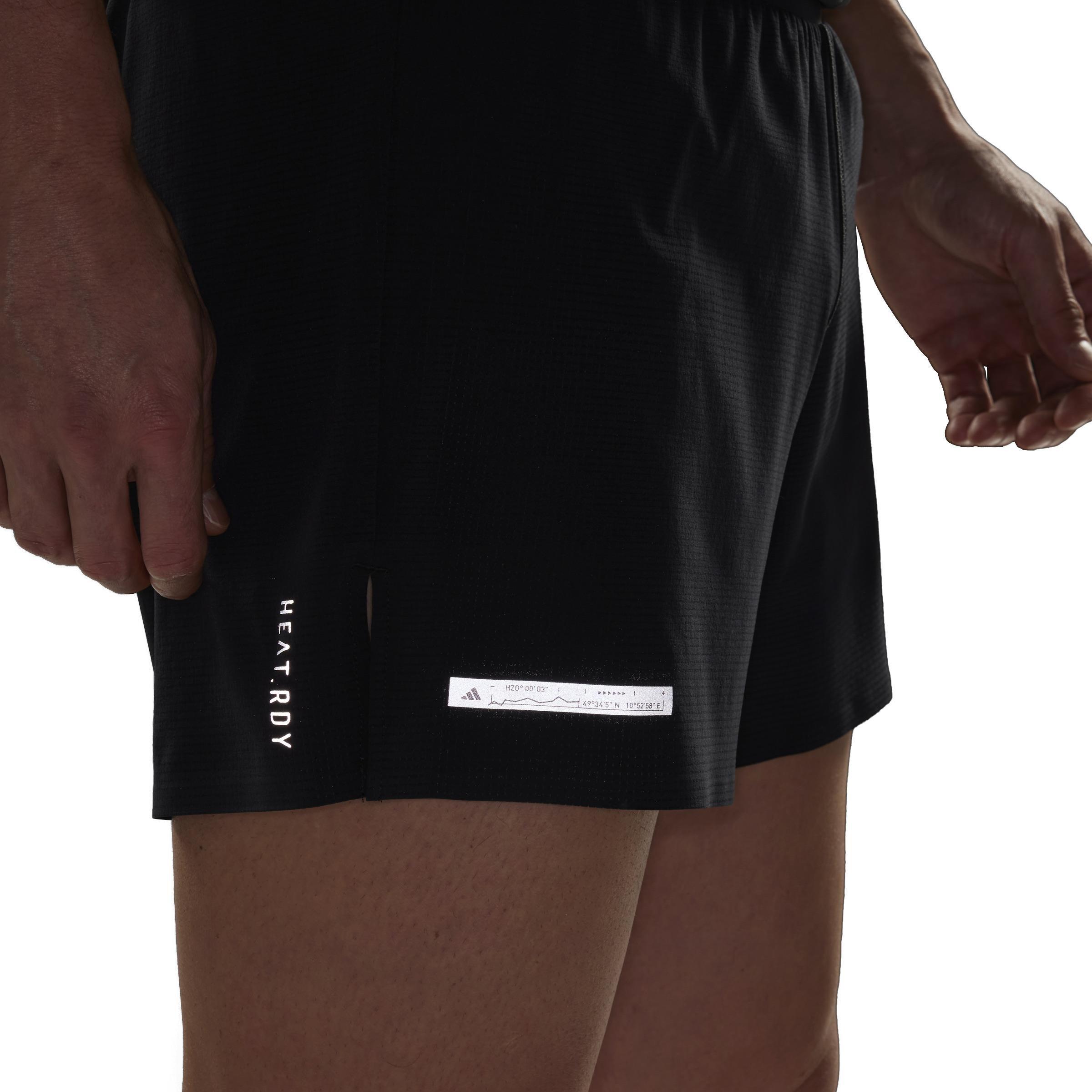 Ultimate HEAT.RDY Running Shorts, Black, , large image number 3