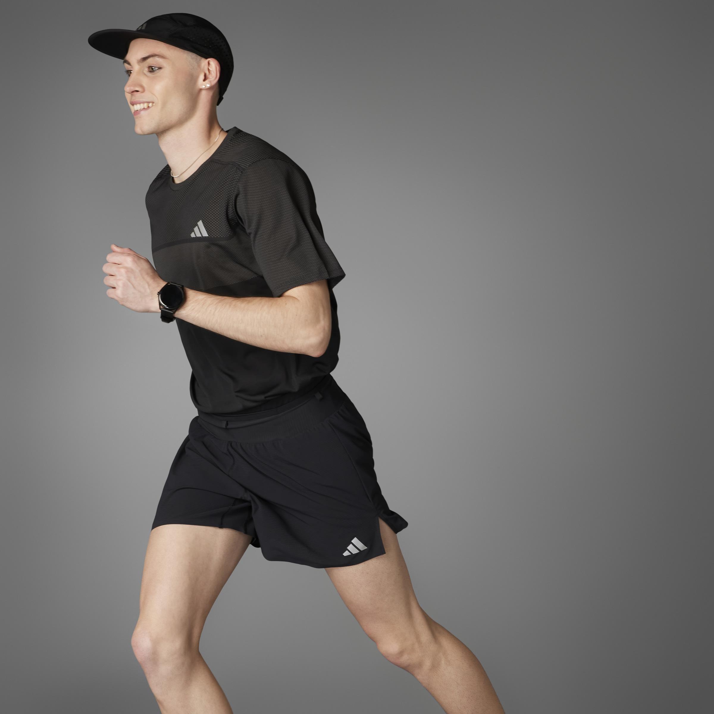Ultimate HEAT.RDY Running Shorts, Black, , large image number 12
