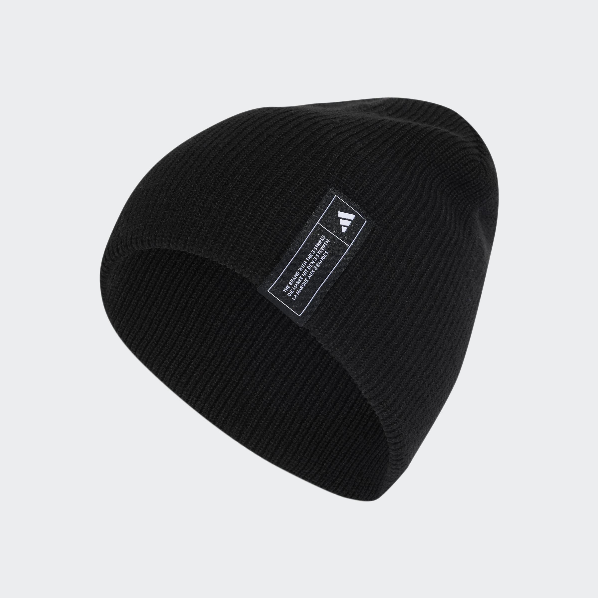 Essentials Beanie, Black, A701_ONE, medium