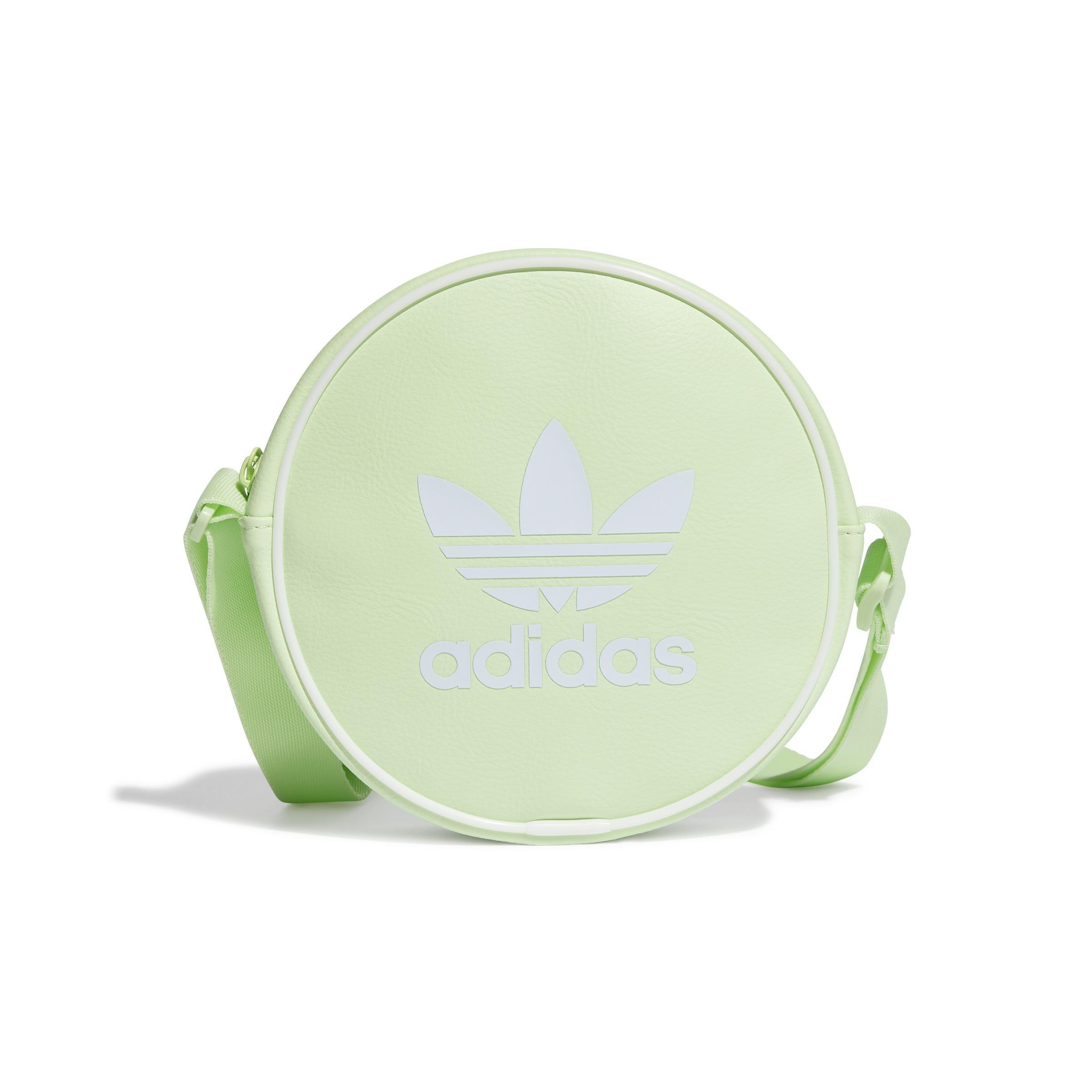 Unisex Adicolor Classic Round Bag, Green, , large image number 0