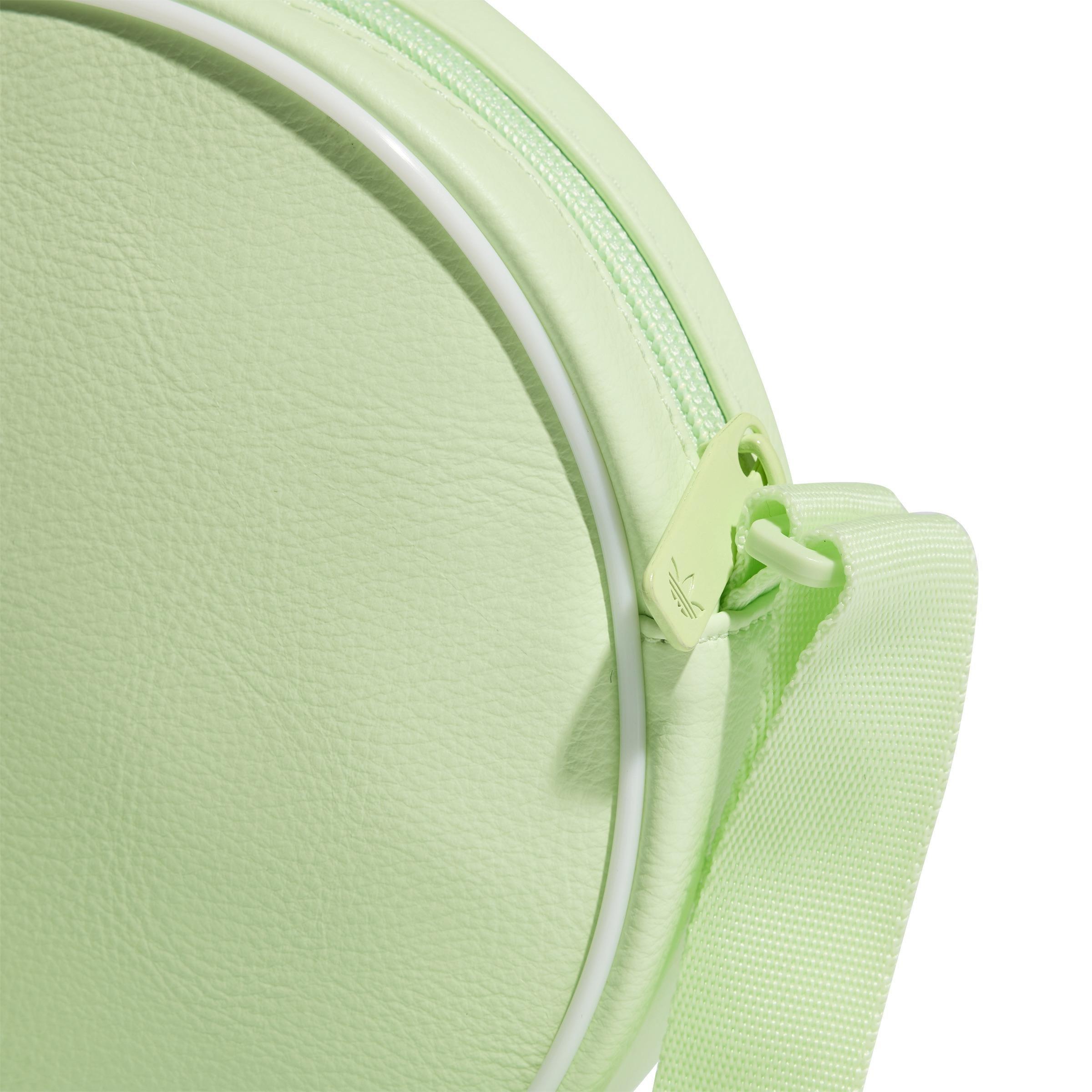 Unisex Adicolor Classic Round Bag, Green, , large image number 4