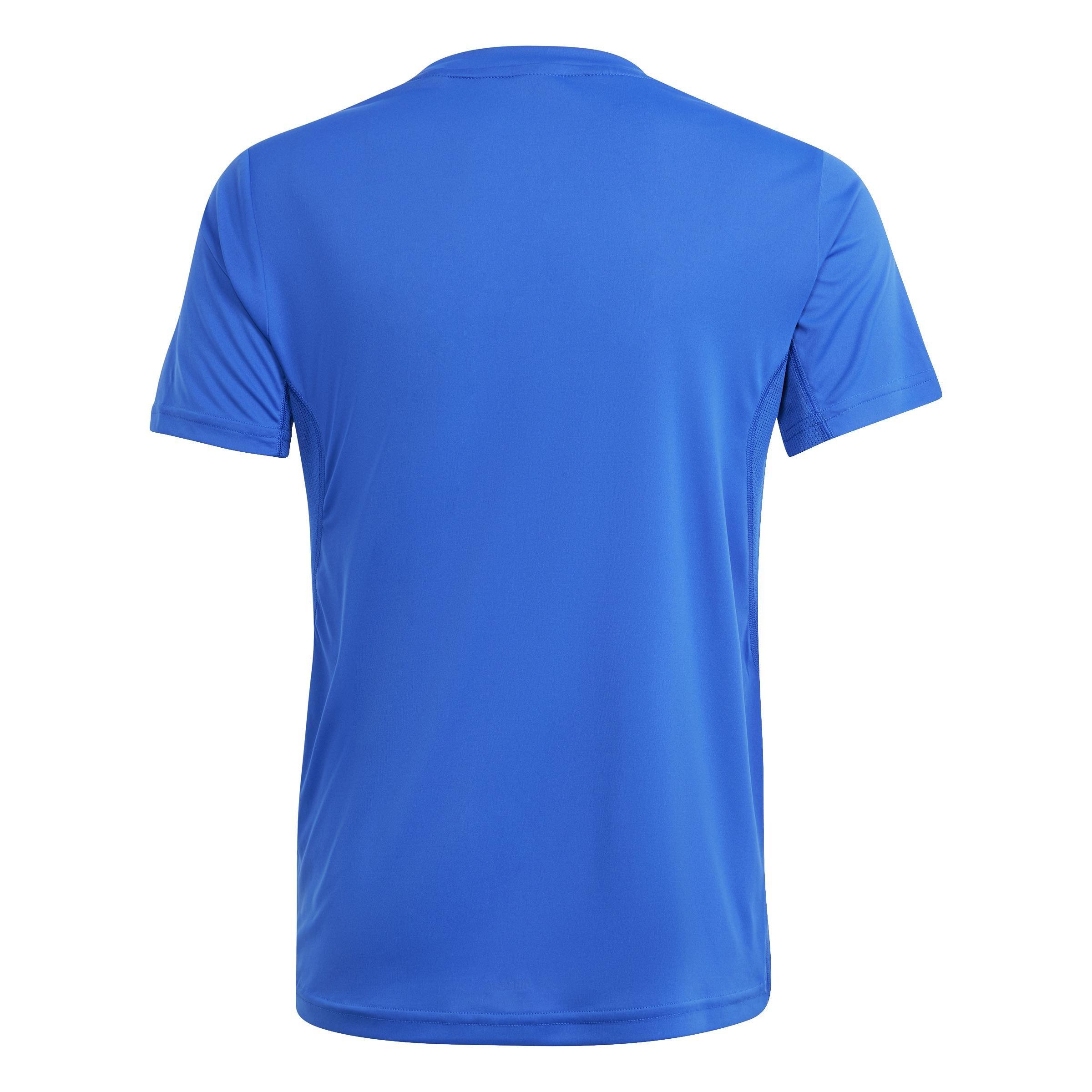 Unisex Kids Team T-shirt, Blue, A701_ONE, large image number 2