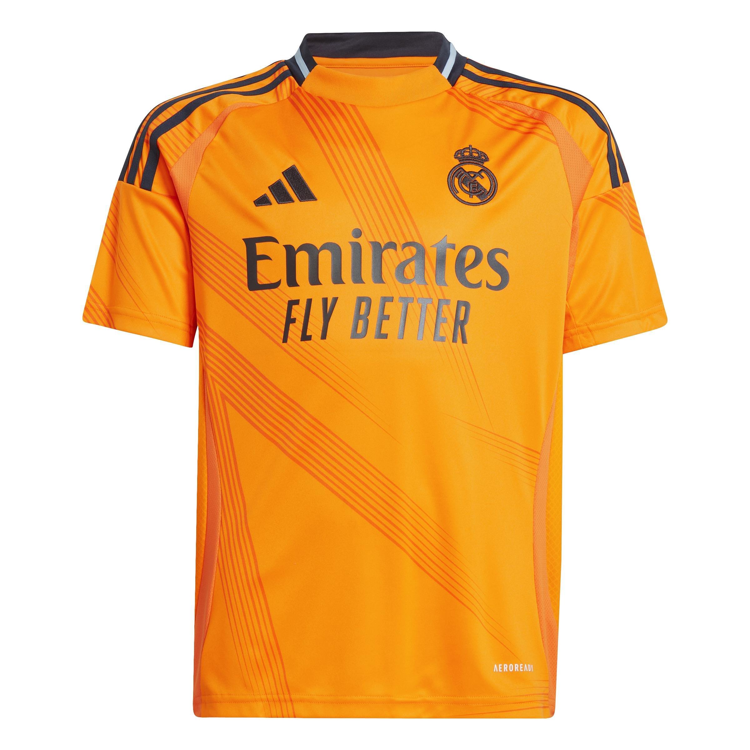 Kids Boys Real Madrid 24/25 Away Jersey Kids, Orange, A701_ONE, large image number 0