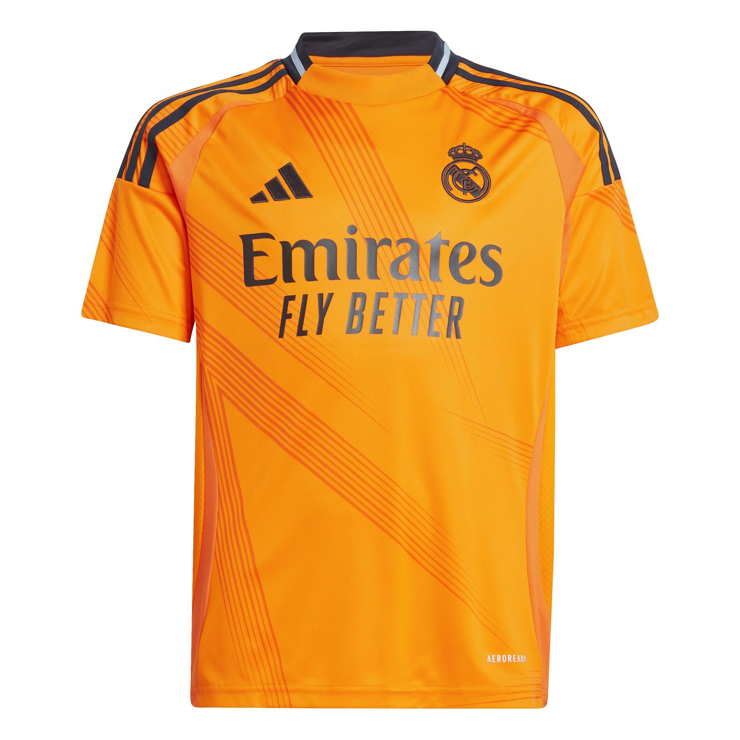 Kids Boys Real Madrid 24/25 Away Jersey Kids, Orange, A701_ONE, large image number 1