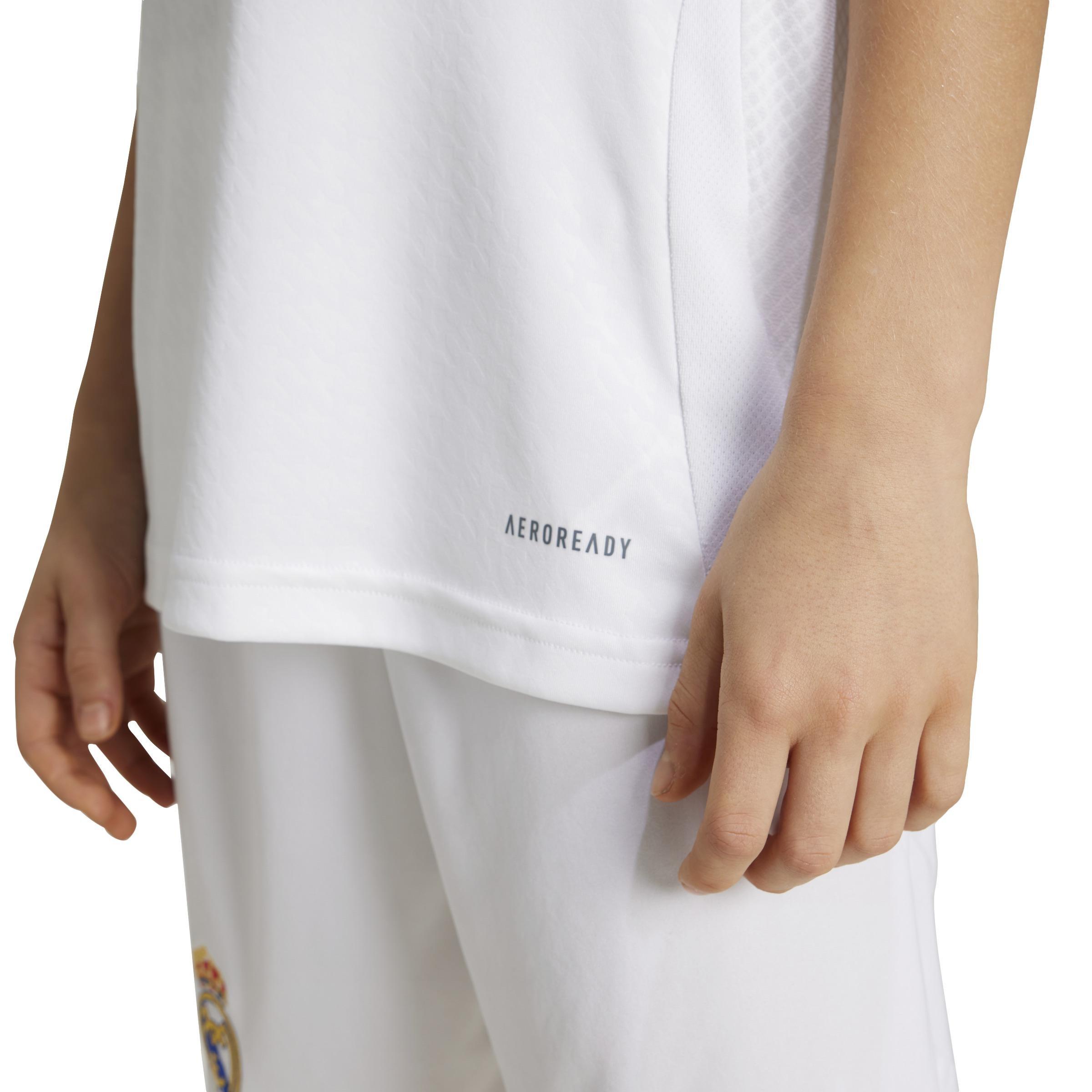 Kids Real Madrid 24/25 Home Jersey, White, , large image number 5
