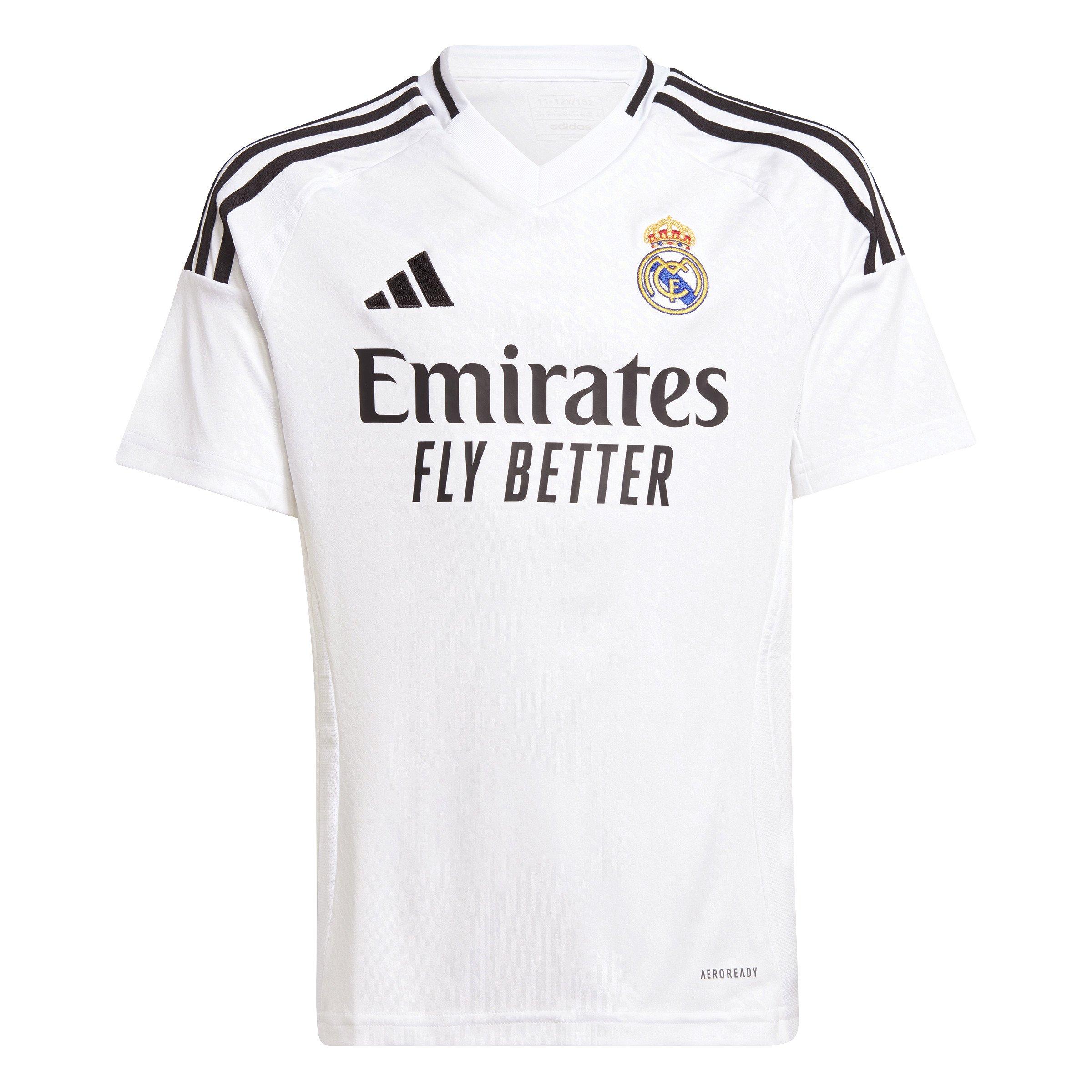 Kids Boys Real Madrid 24/25 Home Jersey, White, A701_ONE, large image number 13