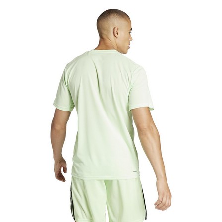 Men Train Essentials Training T-Shirt, Green, A701_ONE, large image number 5