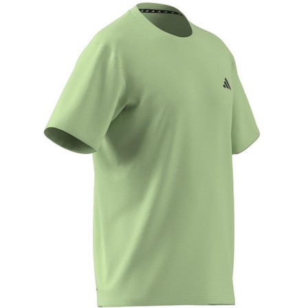 Men Train Essentials Training T-Shirt, Green, A701_ONE, large image number 14