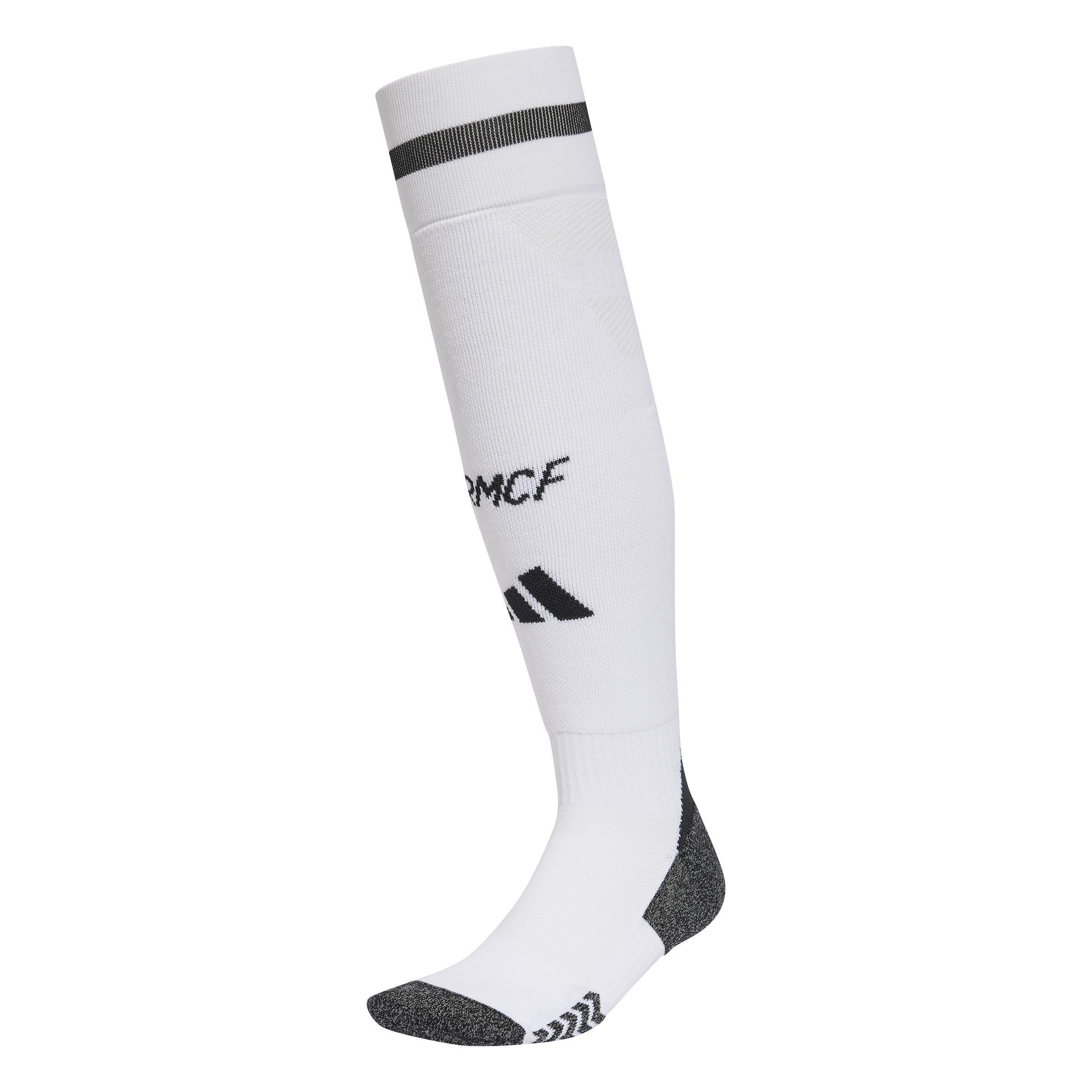 Men Real Madrid 24/25 Home Socks, White, A701_ONE, large image number 3