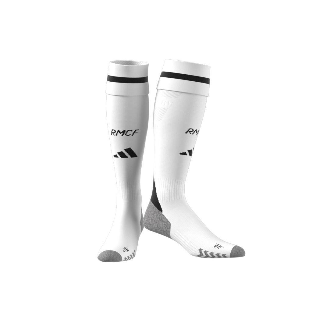 Men Real Madrid 24/25 Home Socks, White, A701_ONE, large image number 6