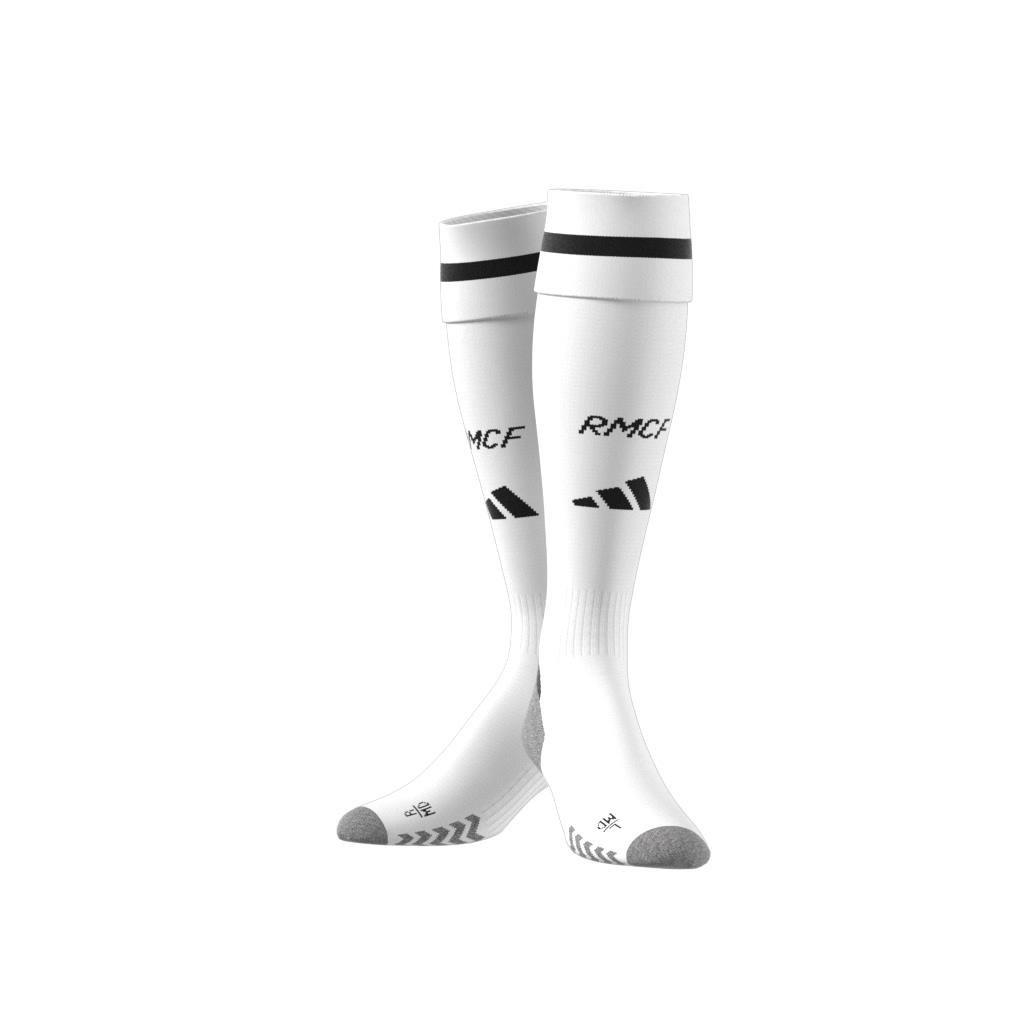 Men Real Madrid 24/25 Home Socks, White, A701_ONE, large image number 8