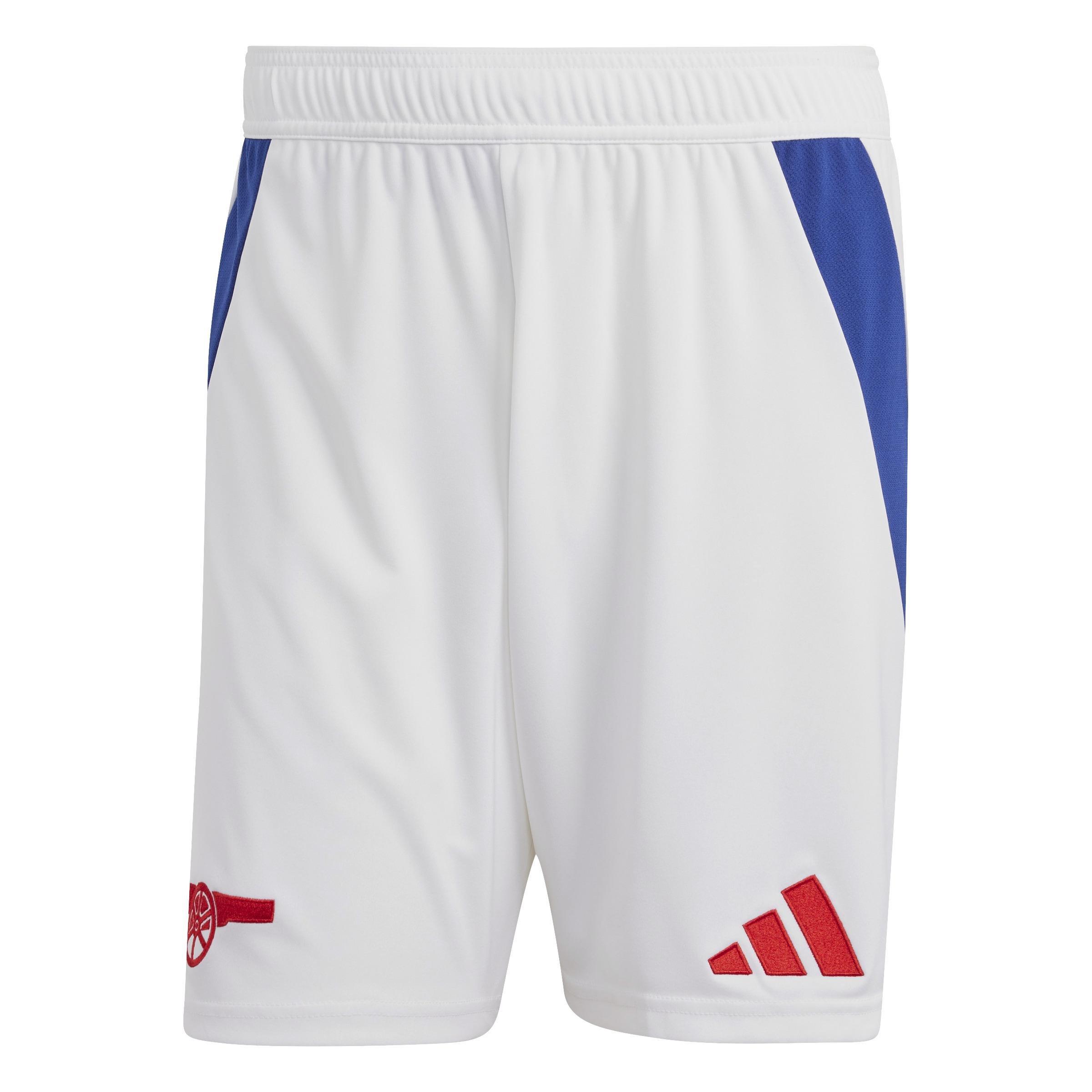 Arsenal 24/25 Home Shorts, White, A701_ONE, large image number 0