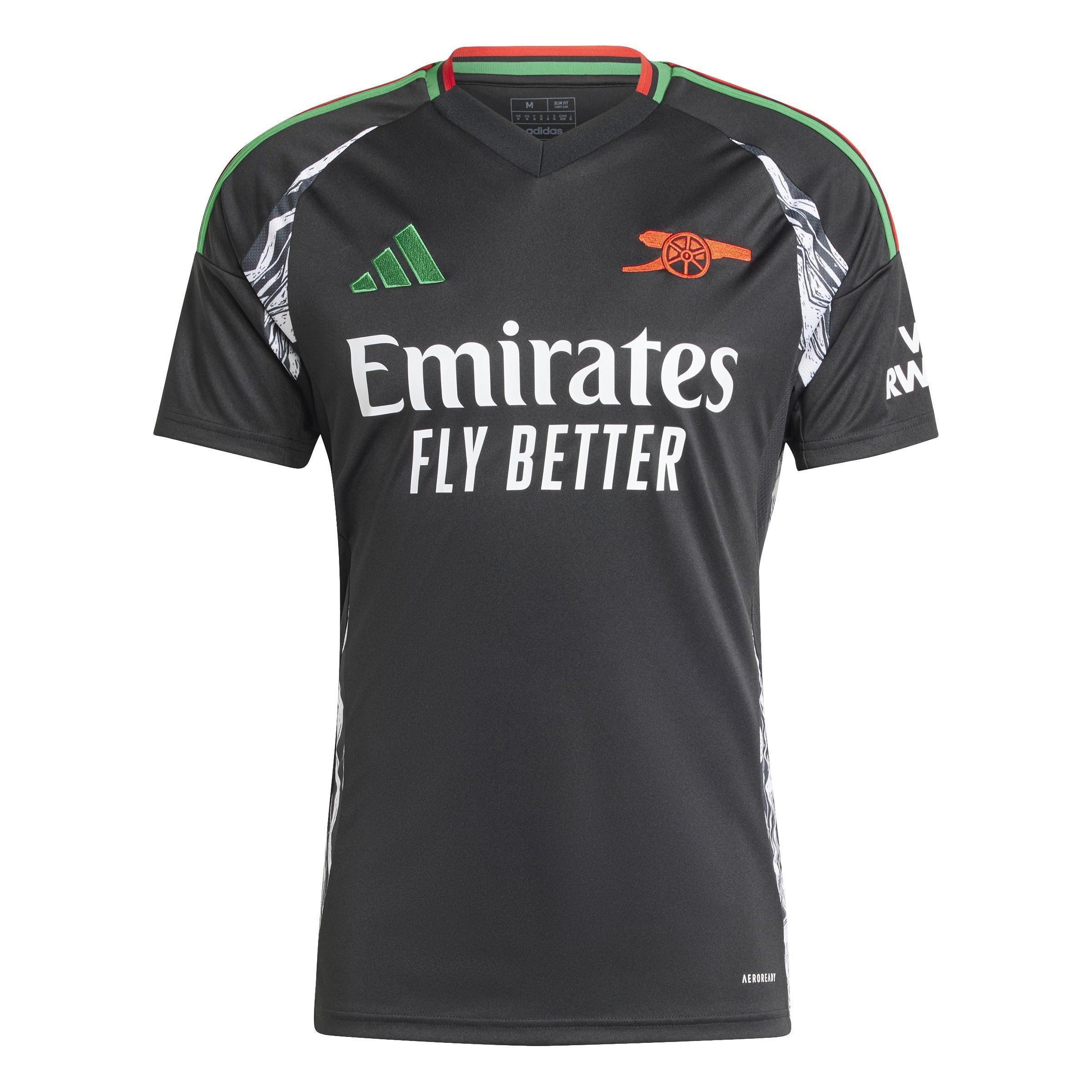 Arsenal 24/25 Away Jersey, Black, , large image number 0