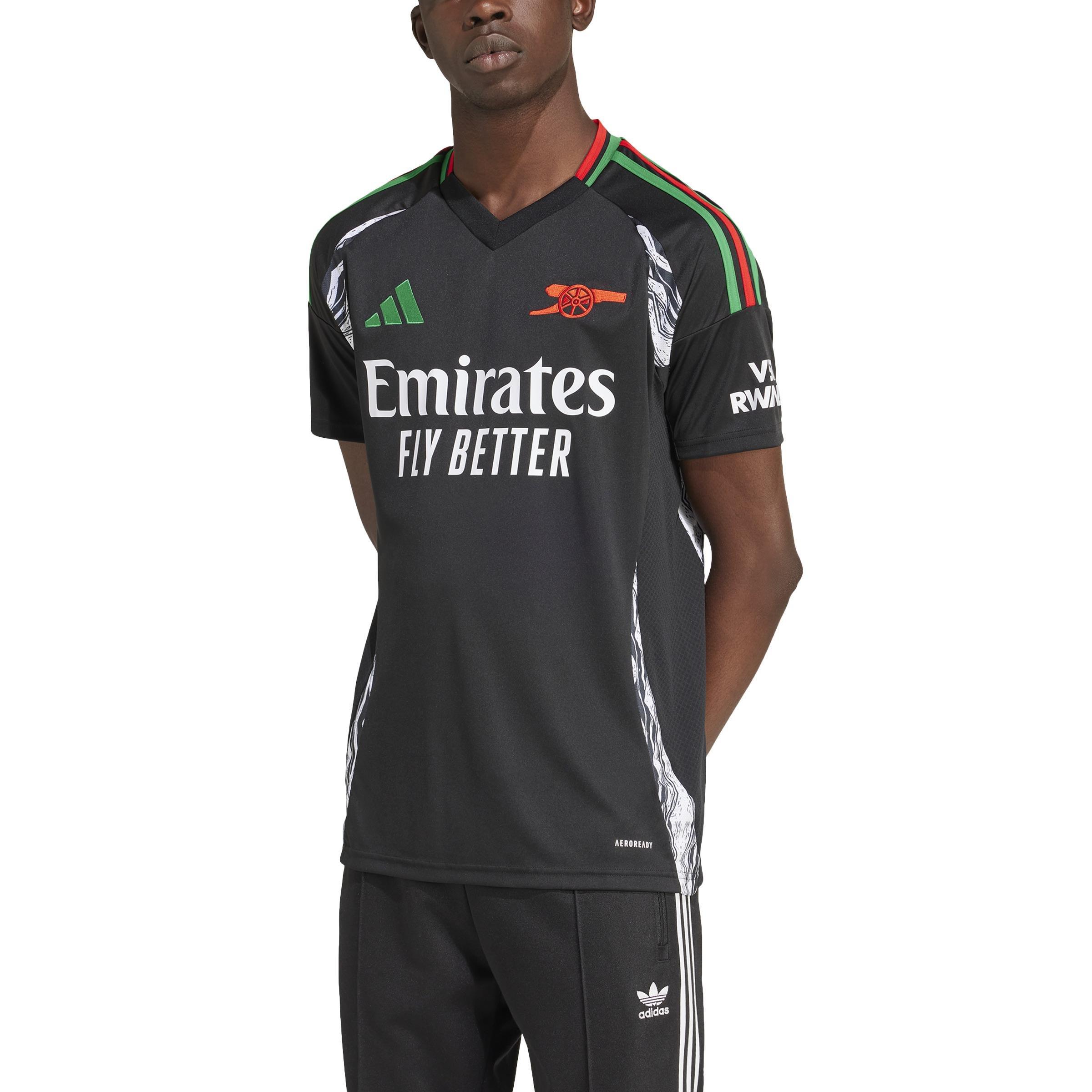 Arsenal 24/25 Away Jersey, Black, , large image number 1
