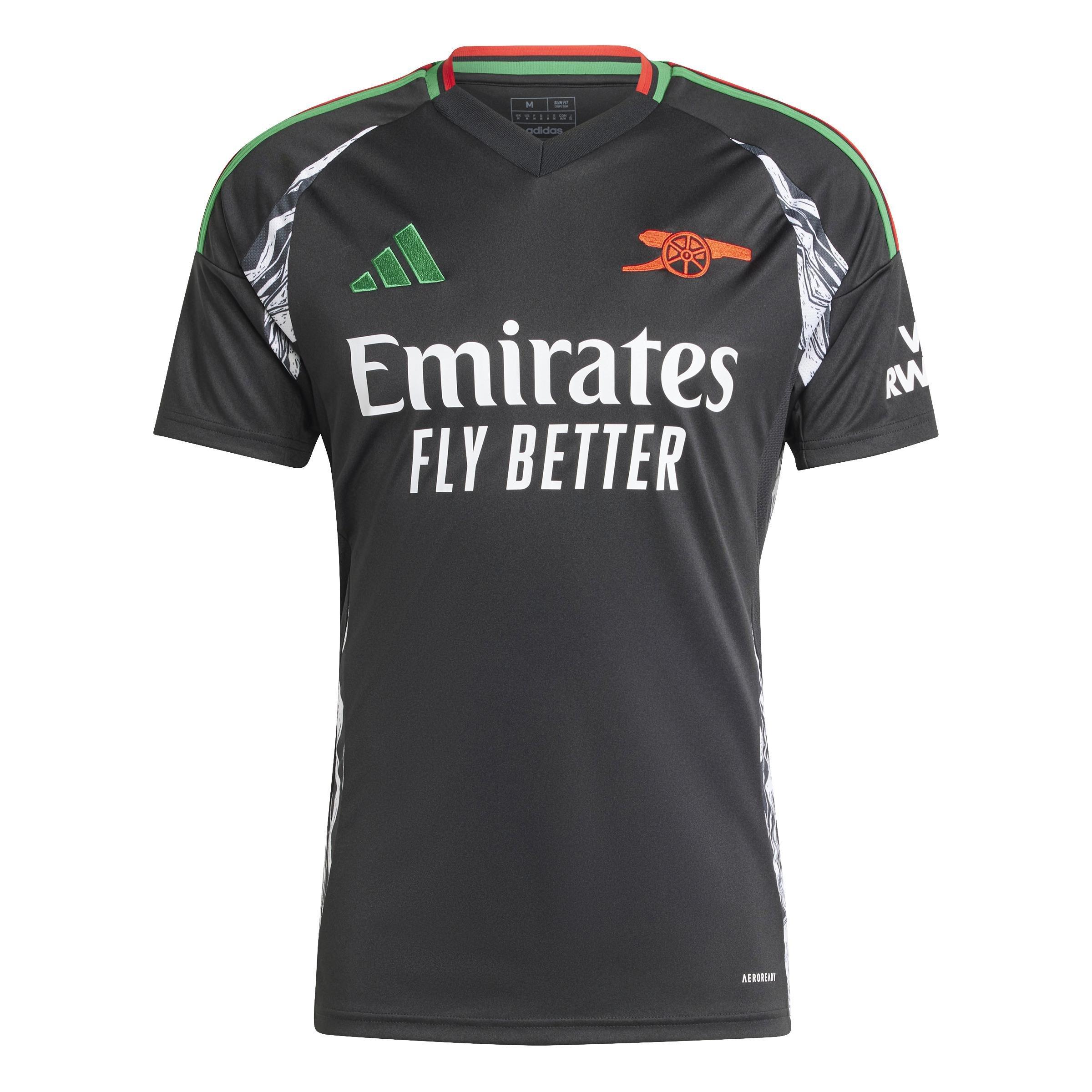 Arsenal 24/25 Away Jersey, Black, , large image number 2