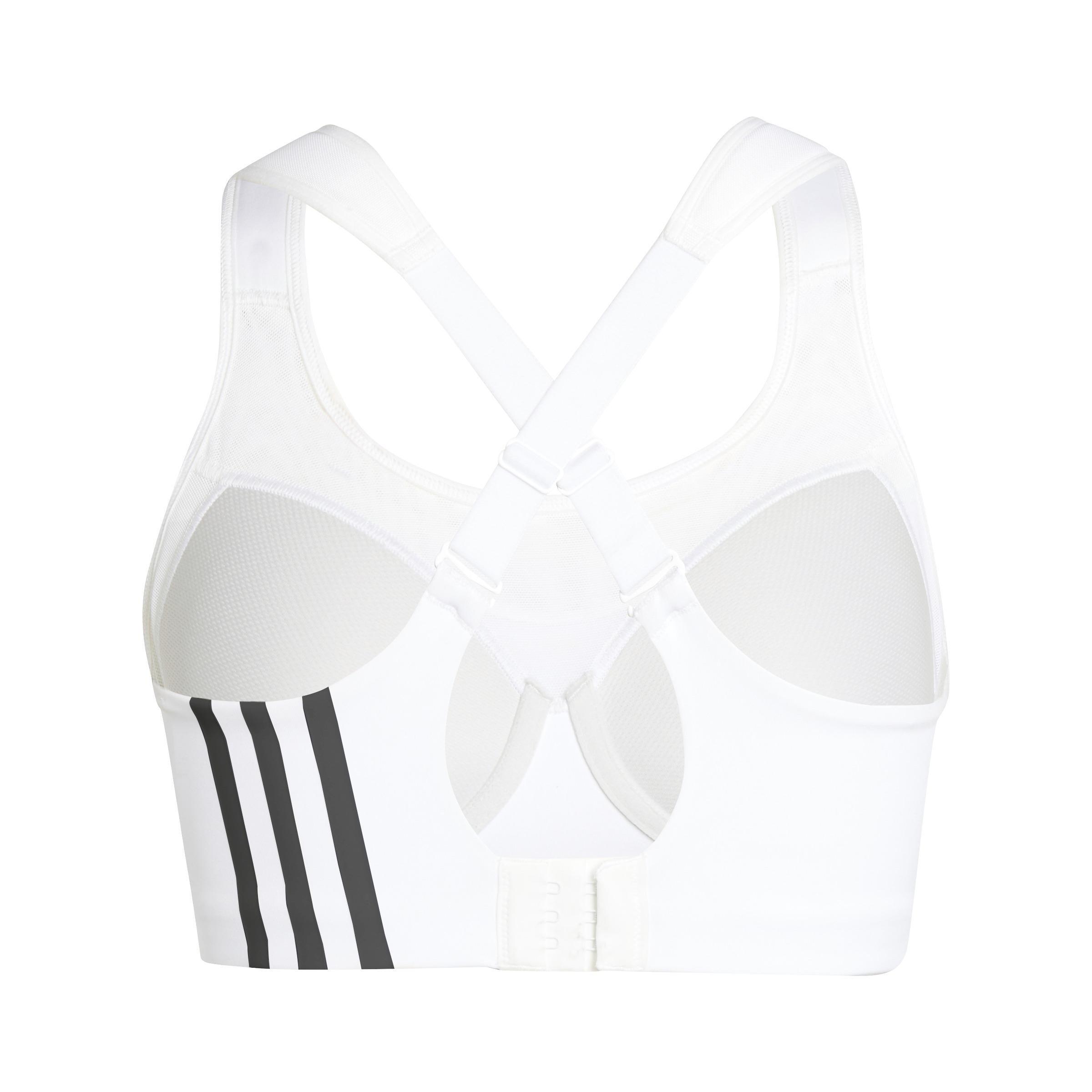 Tlrd Impact Training High-Support Bra, White, A701_ONE, large image number 4