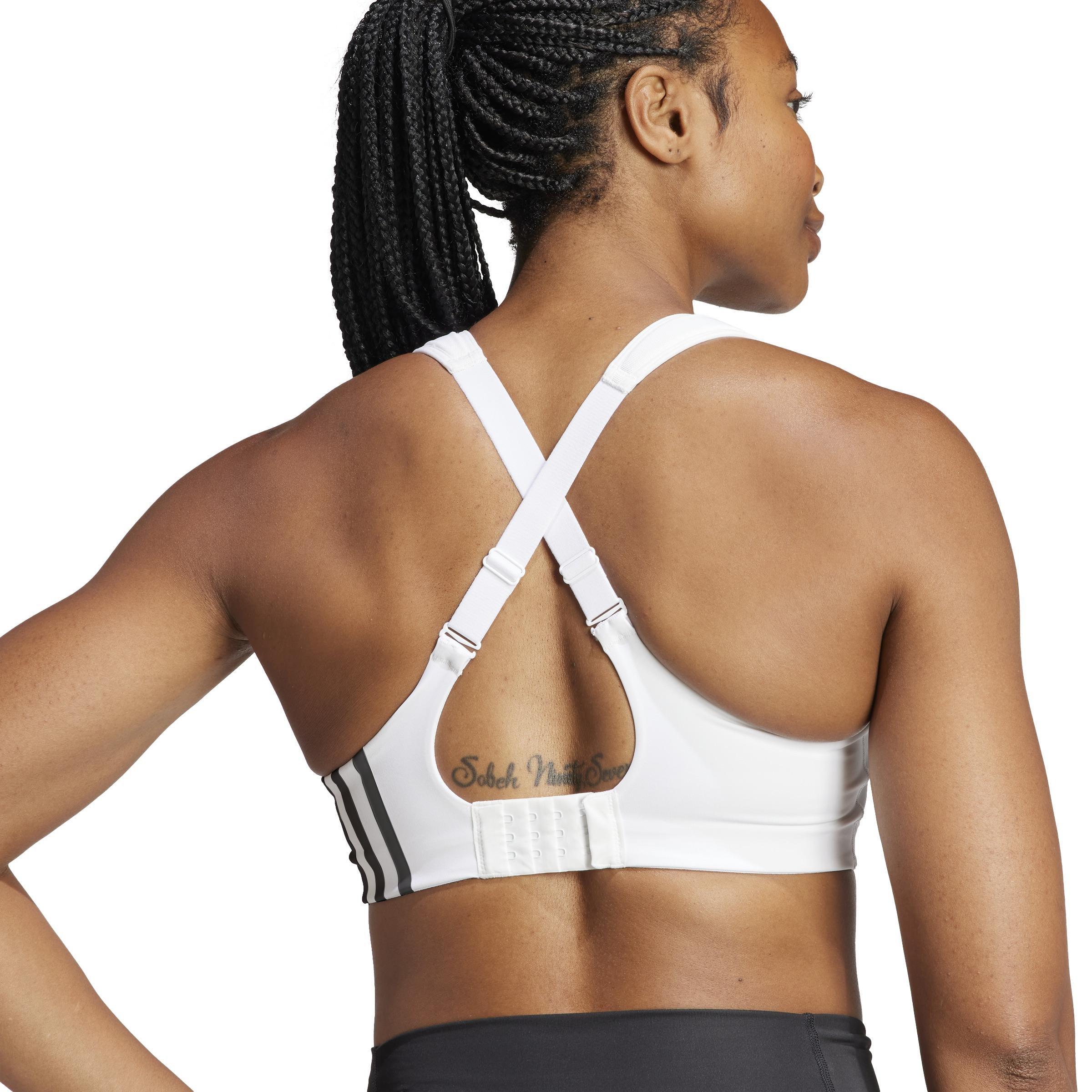 Tlrd Impact Training High-Support Bra, White, A701_ONE, large image number 6