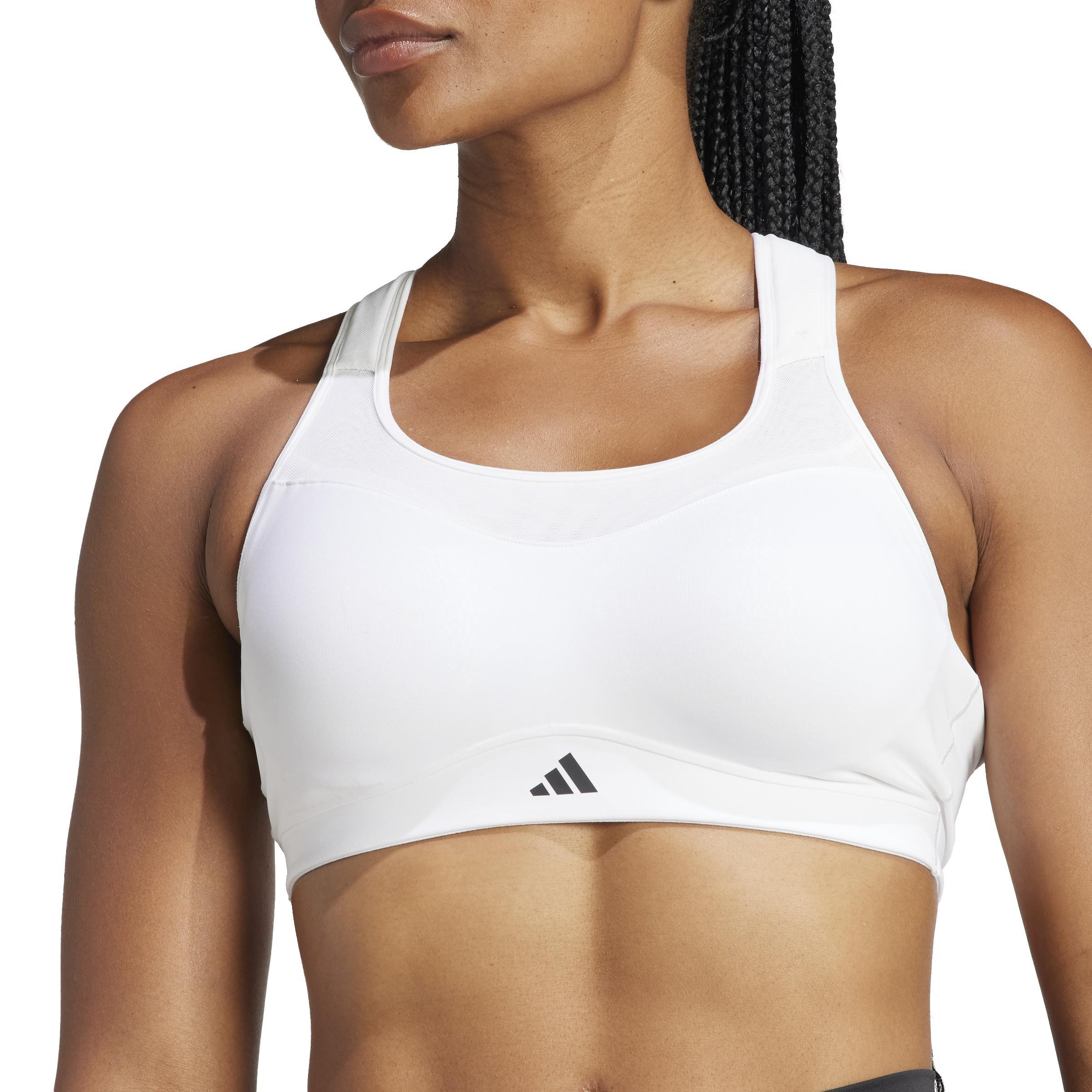 Tlrd Impact Training High-Support Bra, White, A701_ONE, large image number 7