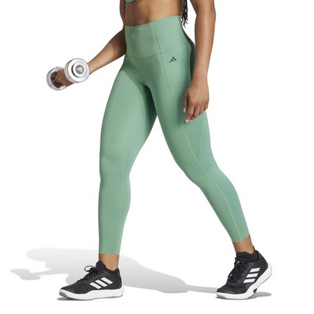 Women Optime Power 7/8 Leggings, Green, A701_ONE, large image number 1