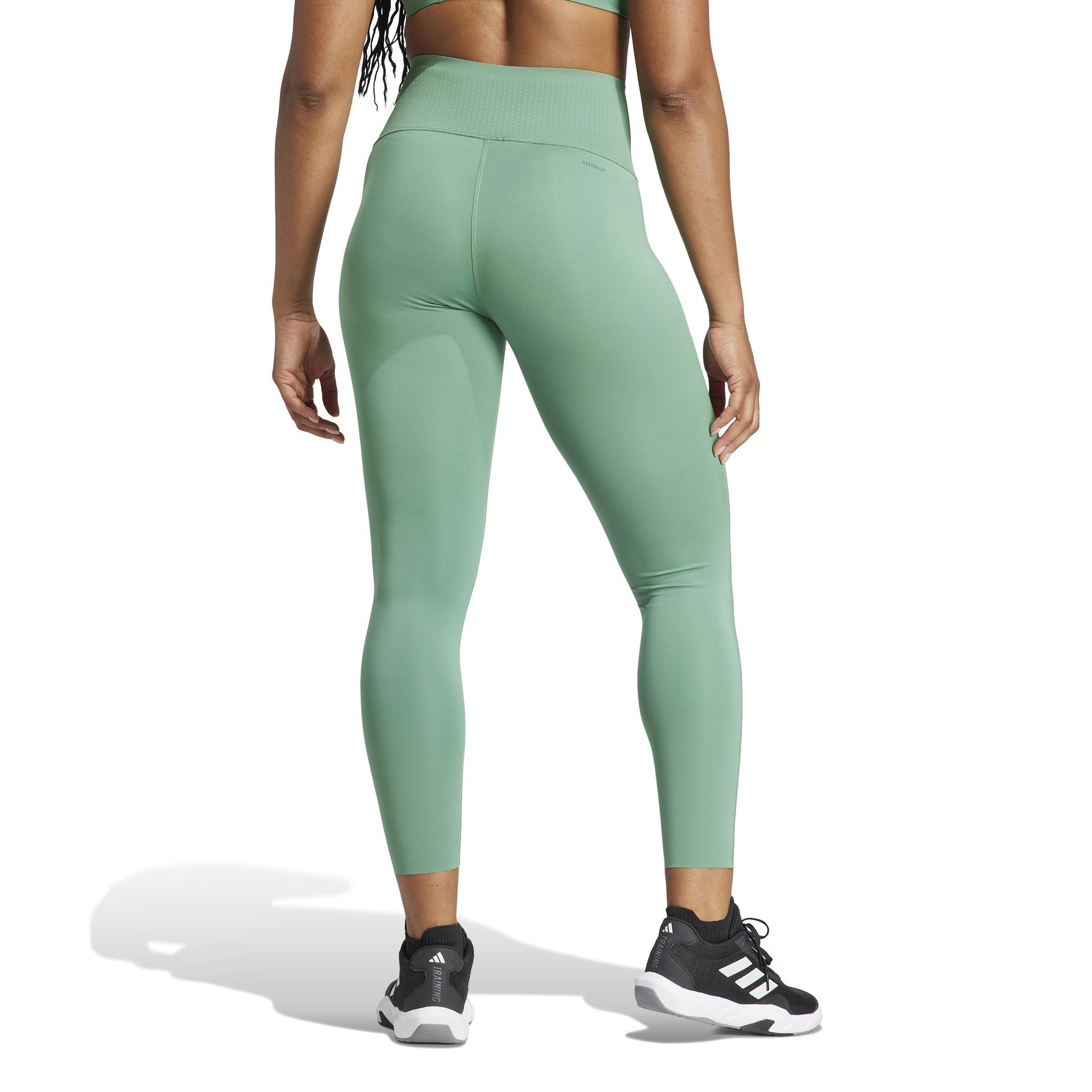 adidas - Women Optime Power 7/8 Leggings, Green