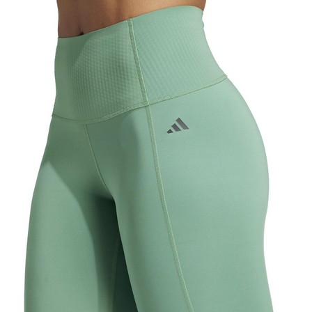 Women Optime Power 7/8 Leggings, Green, A701_ONE, large image number 5
