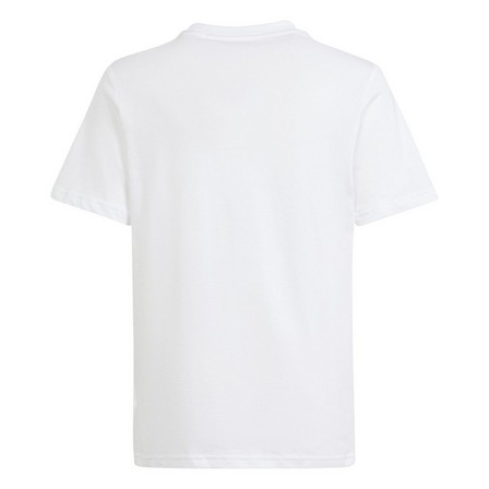 Kids Unisex Vrct T-Shirt, White, A701_ONE, large image number 3