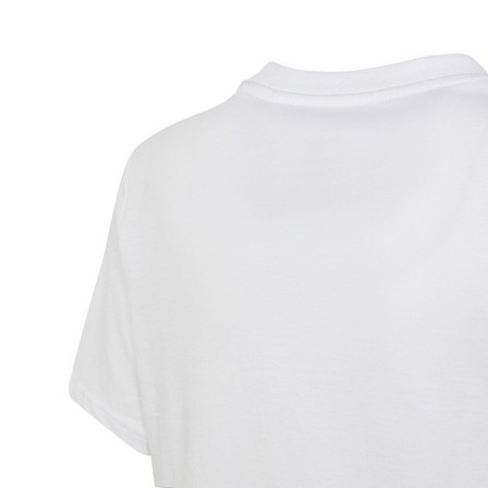 Kids Unisex Vrct T-Shirt, White, A701_ONE, large image number 5
