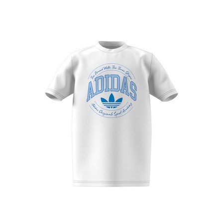 Kids Unisex Vrct T-Shirt, White, A701_ONE, large image number 8