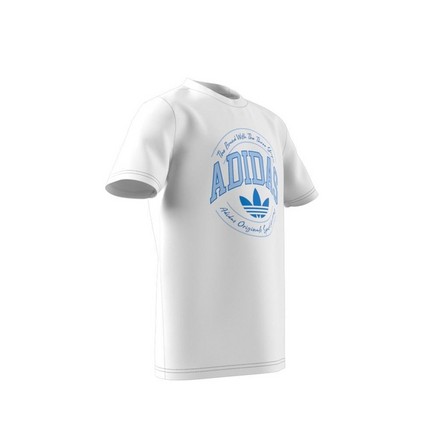 Kids Unisex Vrct T-Shirt, White, A701_ONE, large image number 10