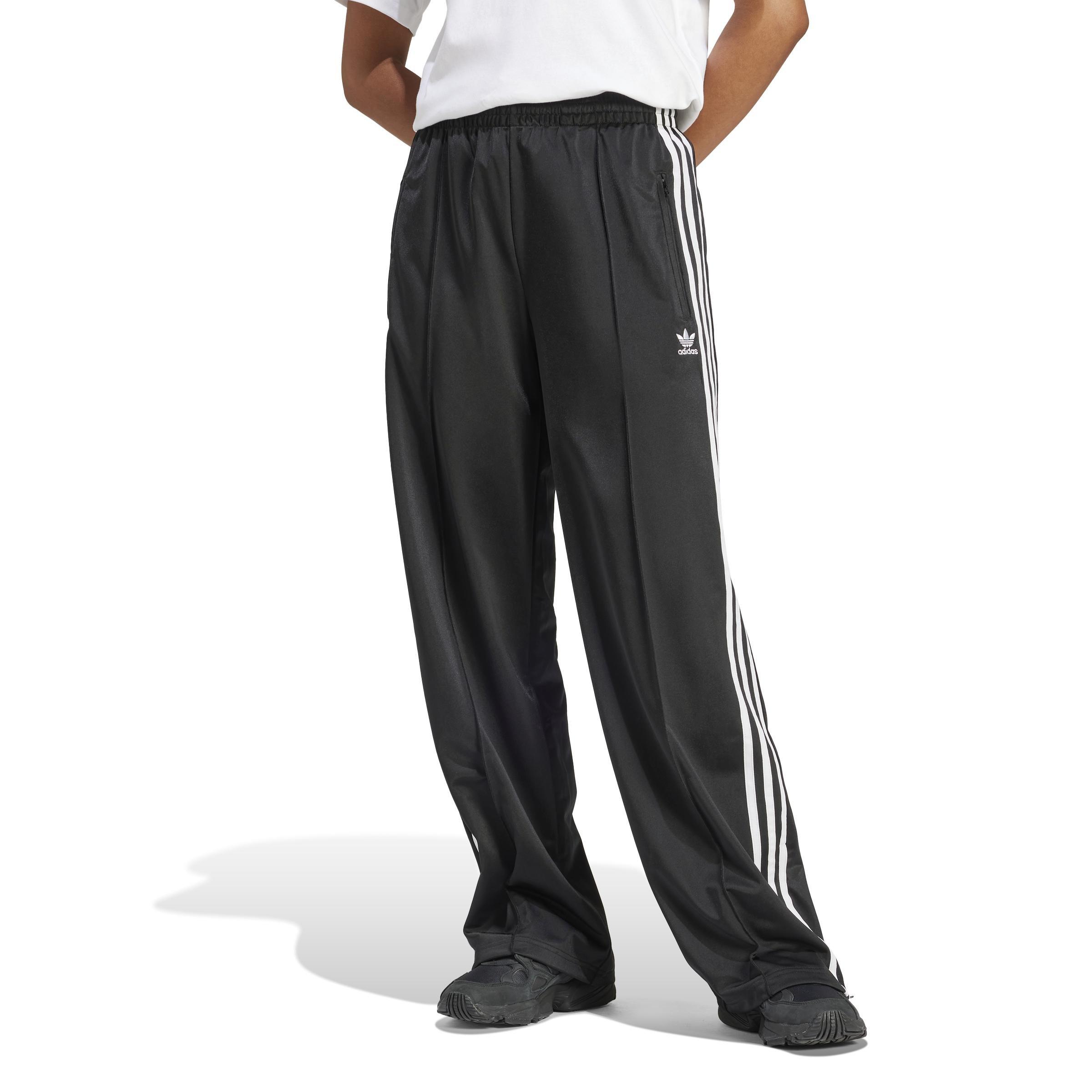 adidas - Women Firebird Loose Tracksuit Bottoms, Black