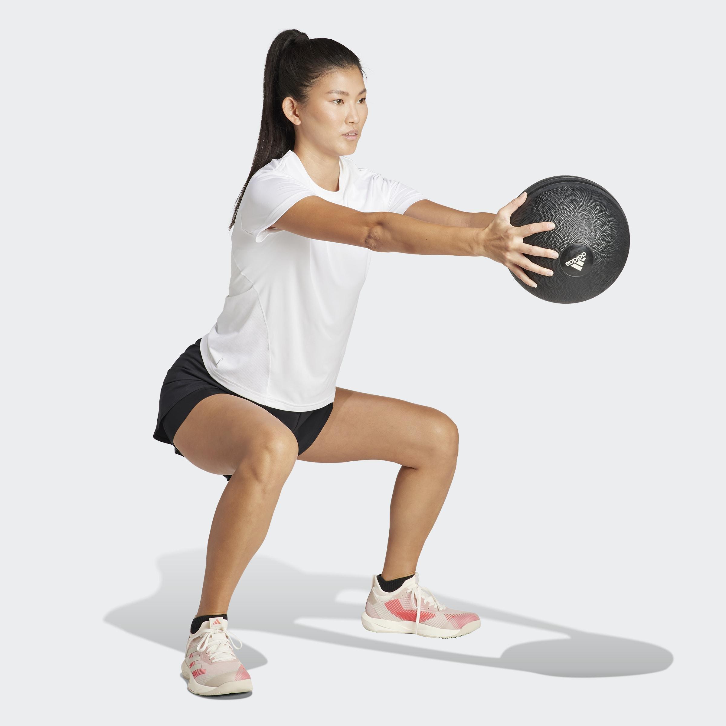 Designed for Training T-Shirt, White, A701_ONE, large image number 6